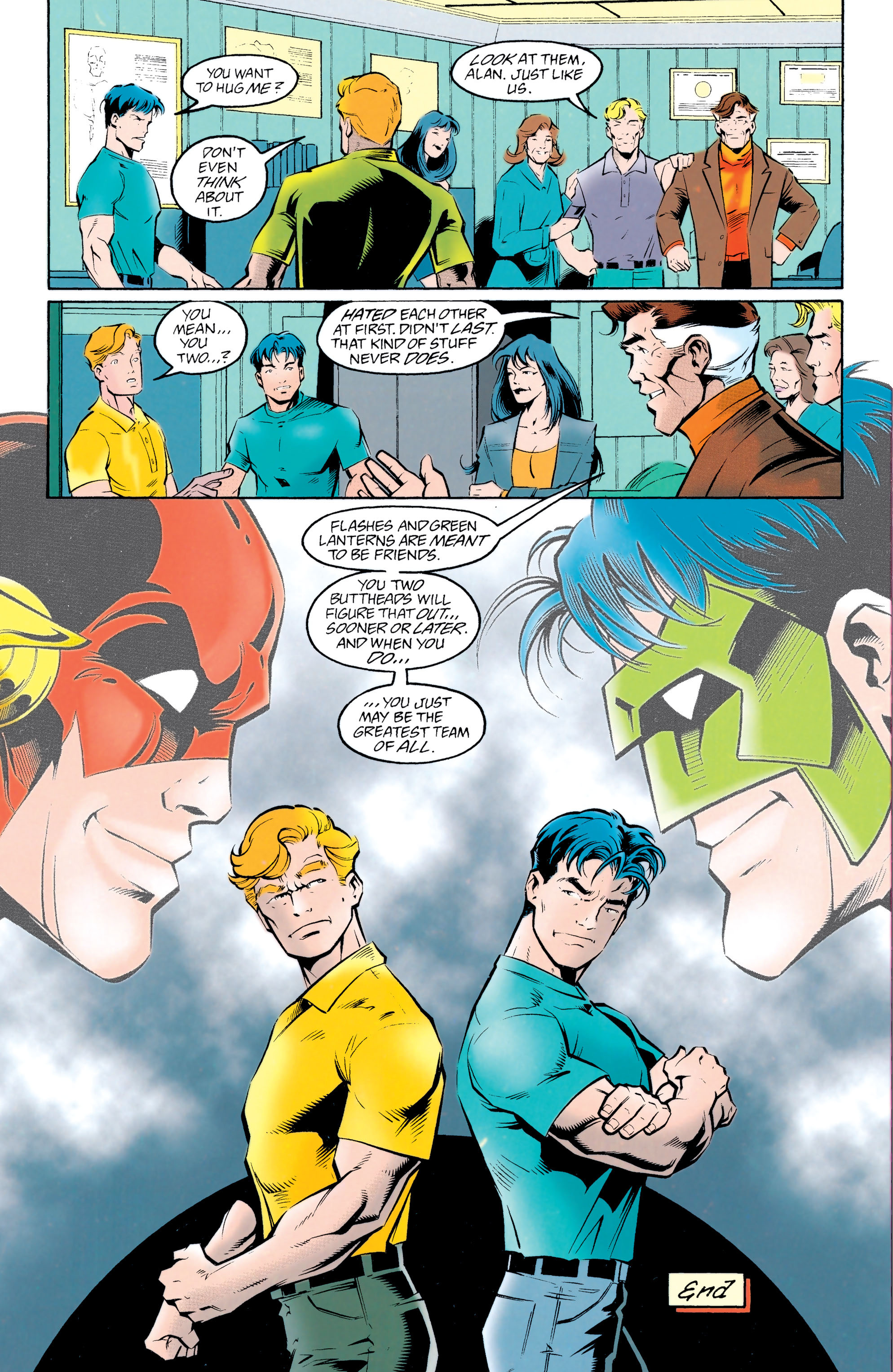 Read online Flash/Green Lantern: Faster Friends comic -  Issue # Full - 51