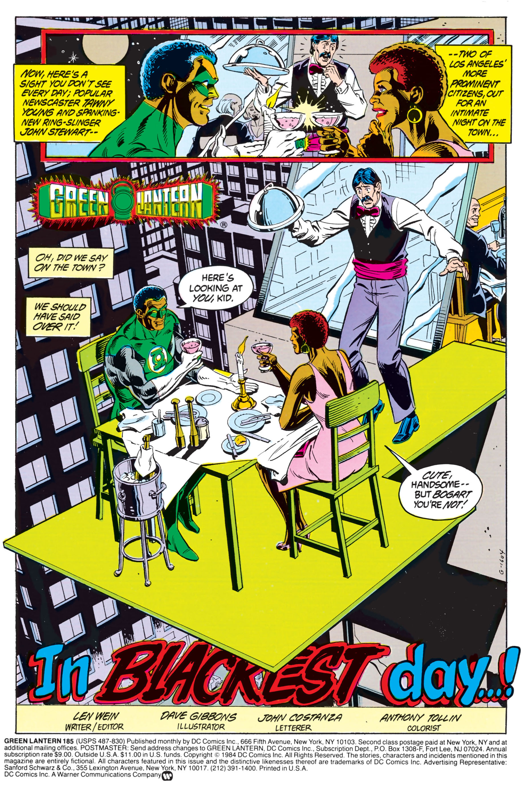 Green Lantern (1960) Issue #185 #188 - English 2