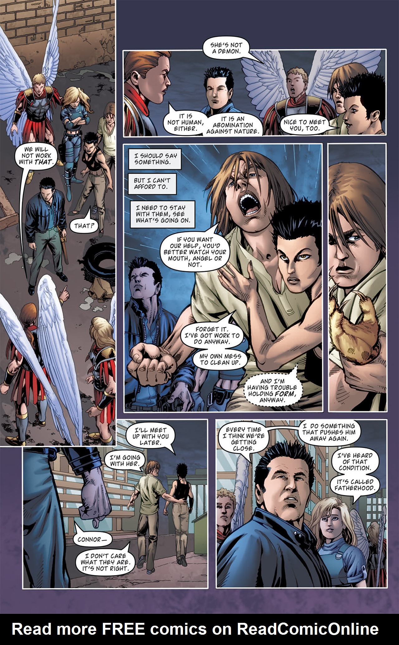 Read online Angel comic -  Issue #22 - 8