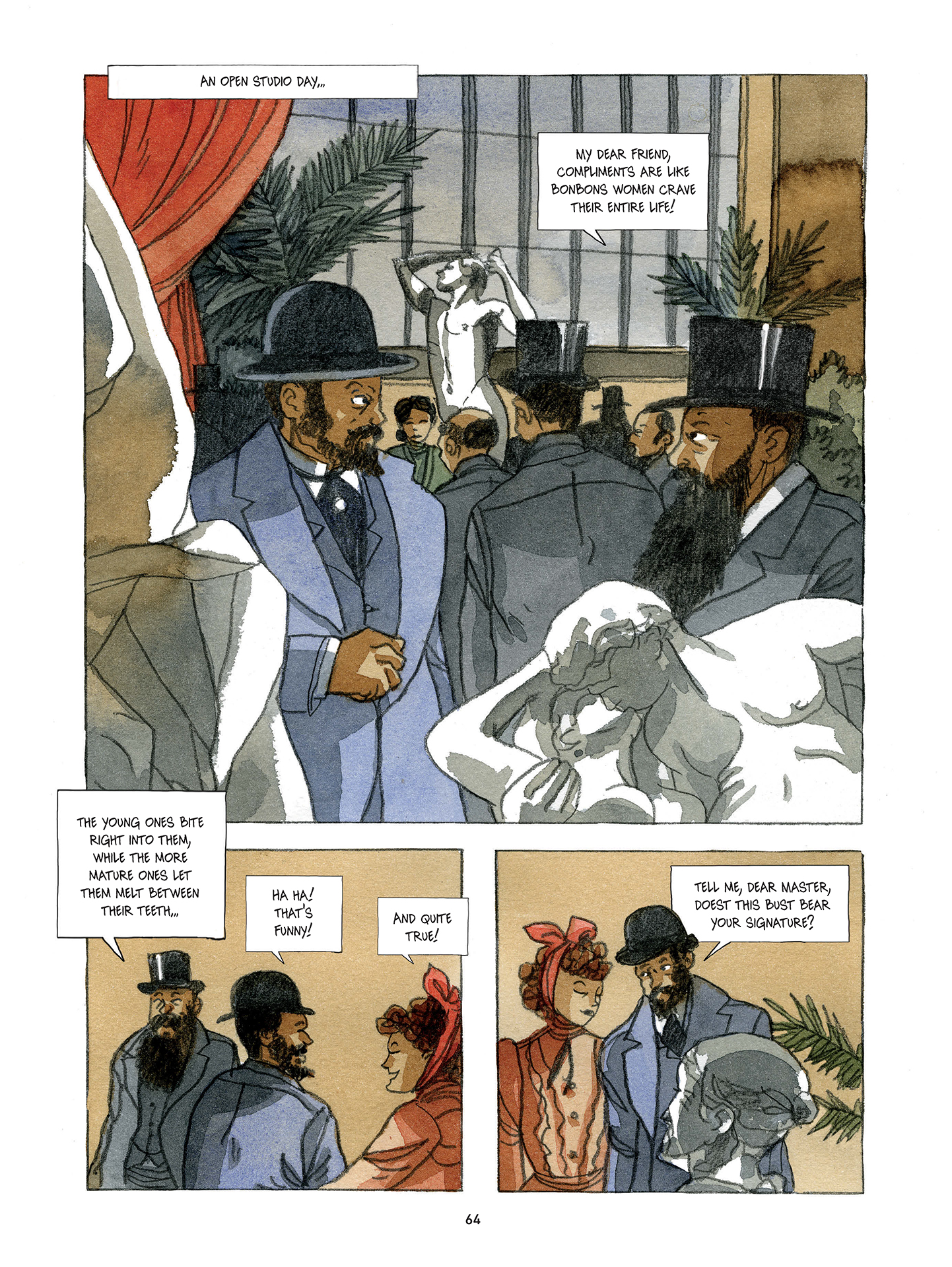 Read online Rodin: Fugit Amor, An Intimate Portrait comic -  Issue # TPB - 65