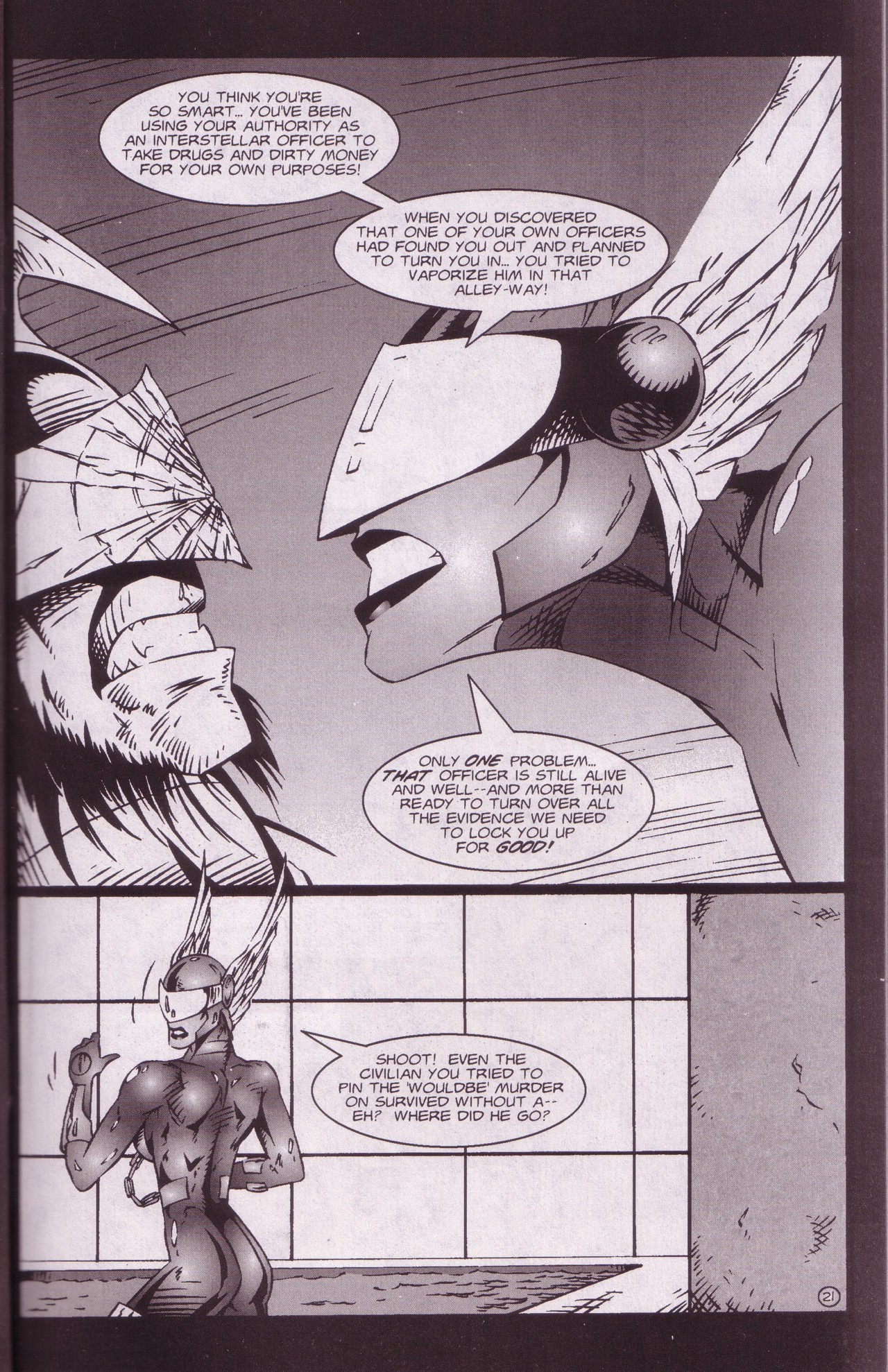 Read online Zen Intergalactic Ninja: Starquest comic -  Issue #4 - 23