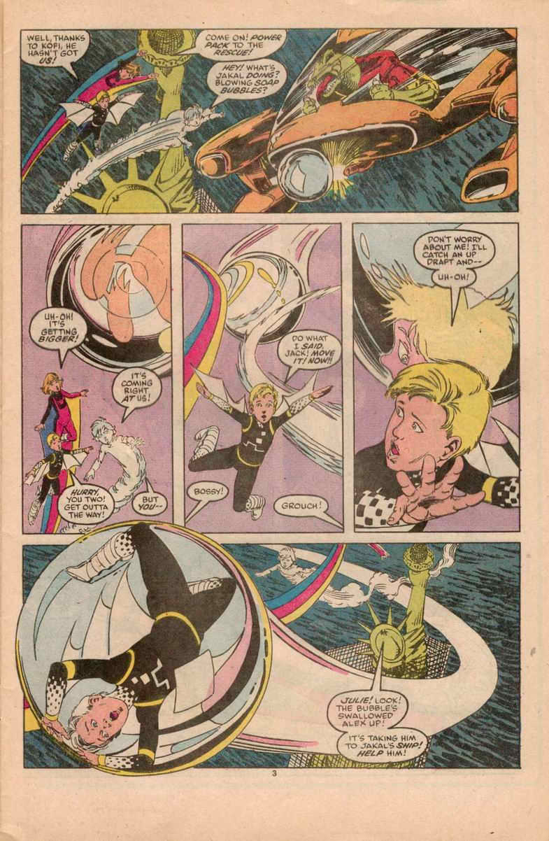 Read online Power Pack (1984) comic -  Issue #17 - 4