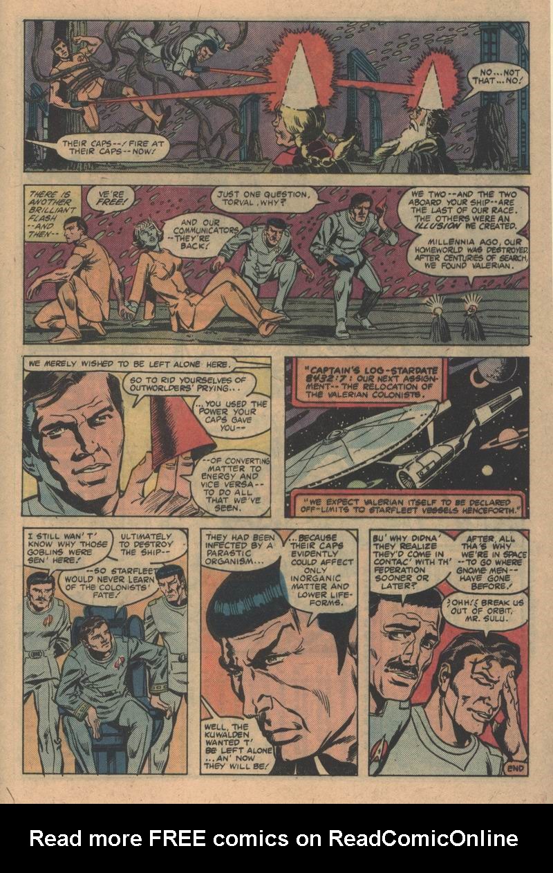 Read online Star Trek (1980) comic -  Issue #16 - 23