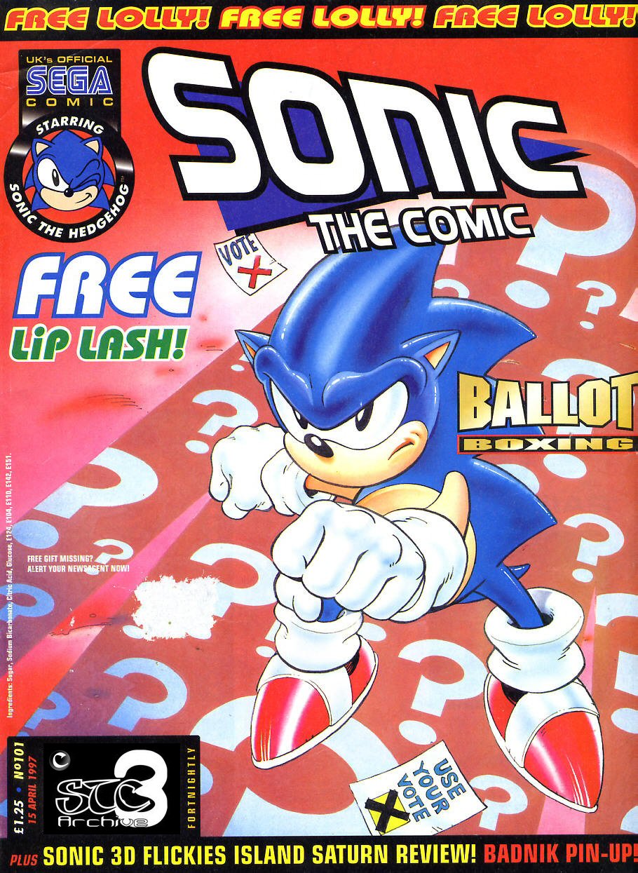 Sonic the Comic 101 Page 1