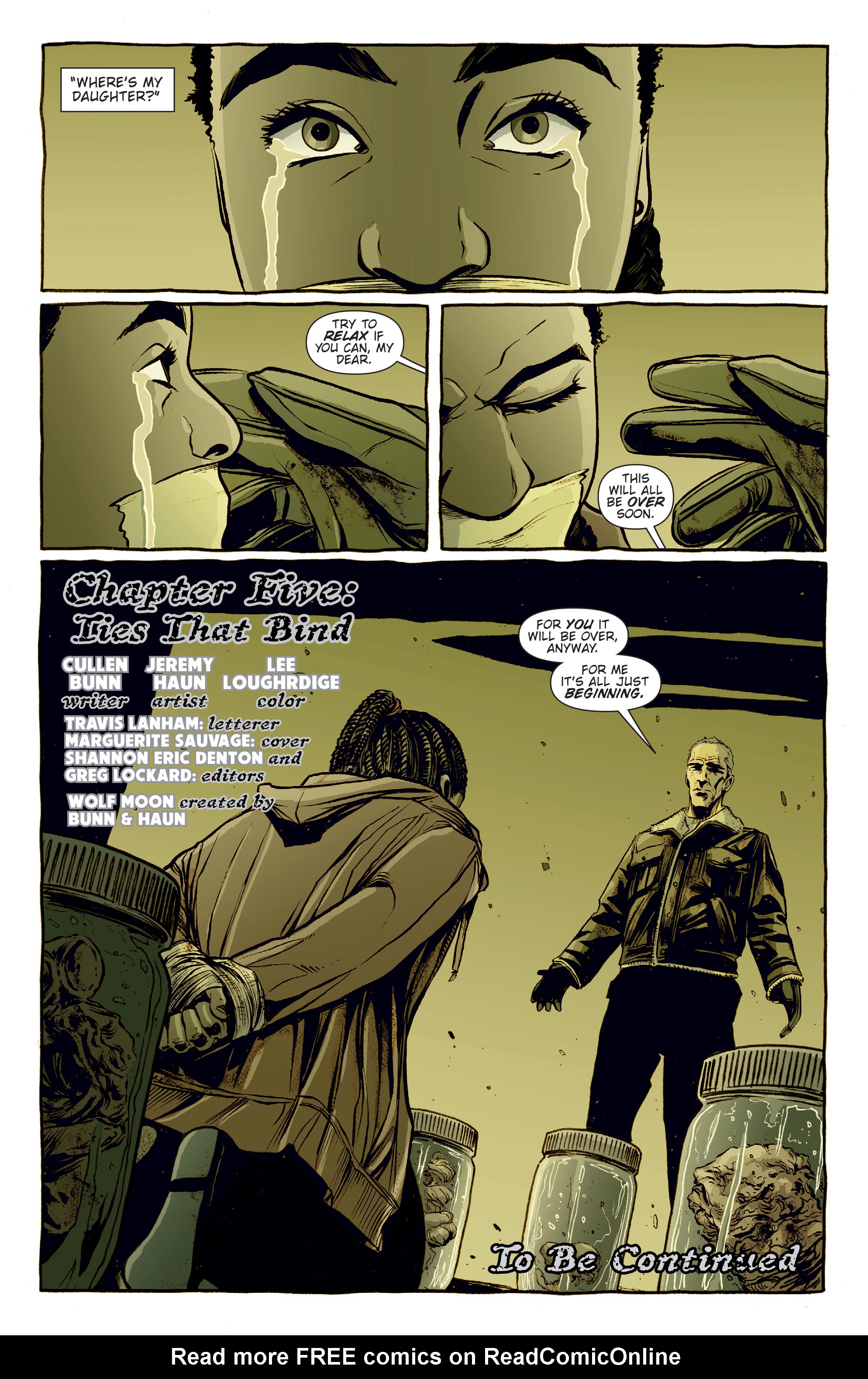 Read online Wolf Moon comic -  Issue #5 - 23