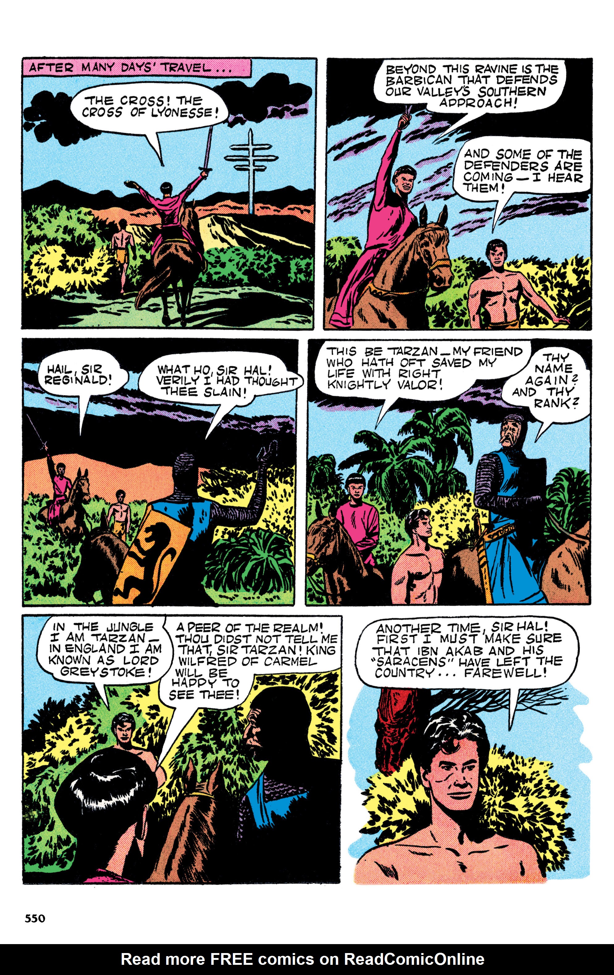 Read online Edgar Rice Burroughs Tarzan: The Jesse Marsh Years Omnibus comic -  Issue # TPB (Part 6) - 52