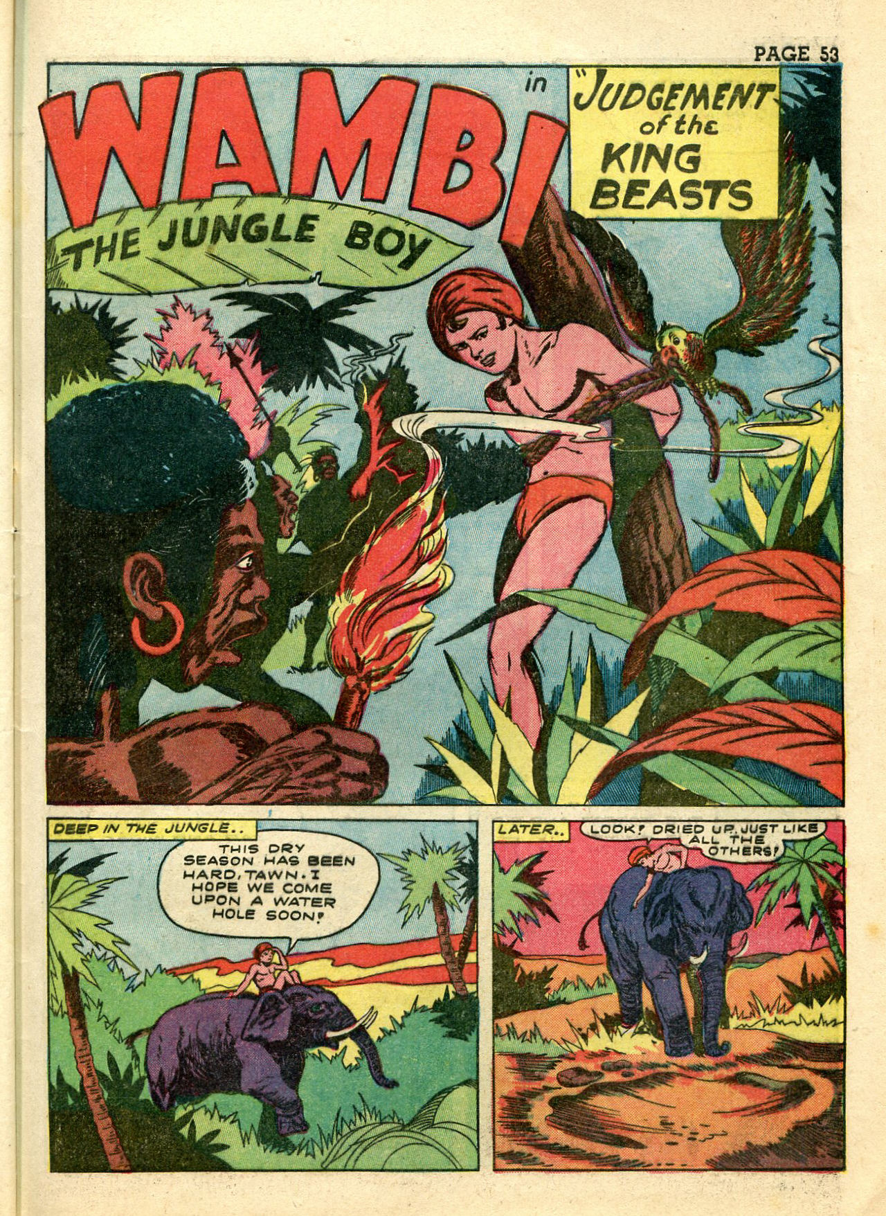 Read online Wambi Jungle Boy comic -  Issue #3 - 55