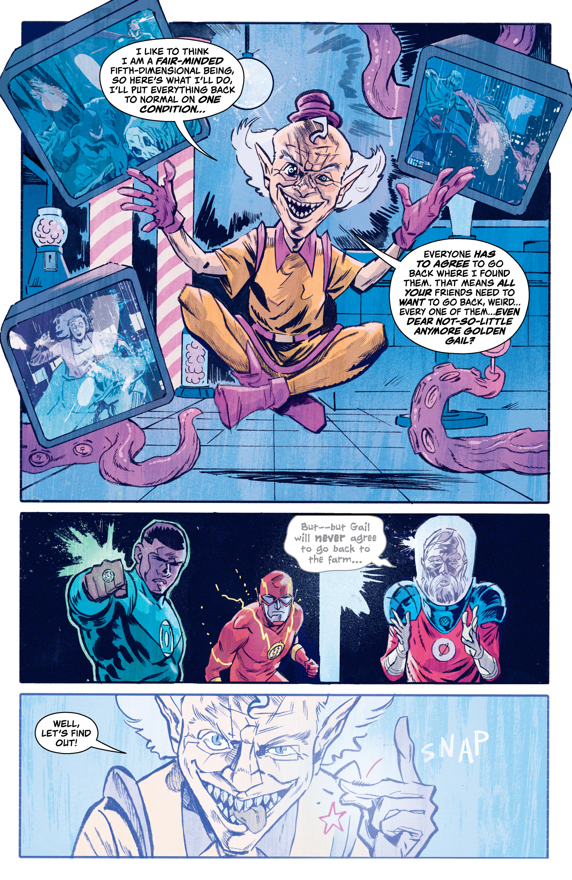Read online Black Hammer/Justice League: Hammer of Justice! comic -  Issue # _TPB (Part 1) - 99