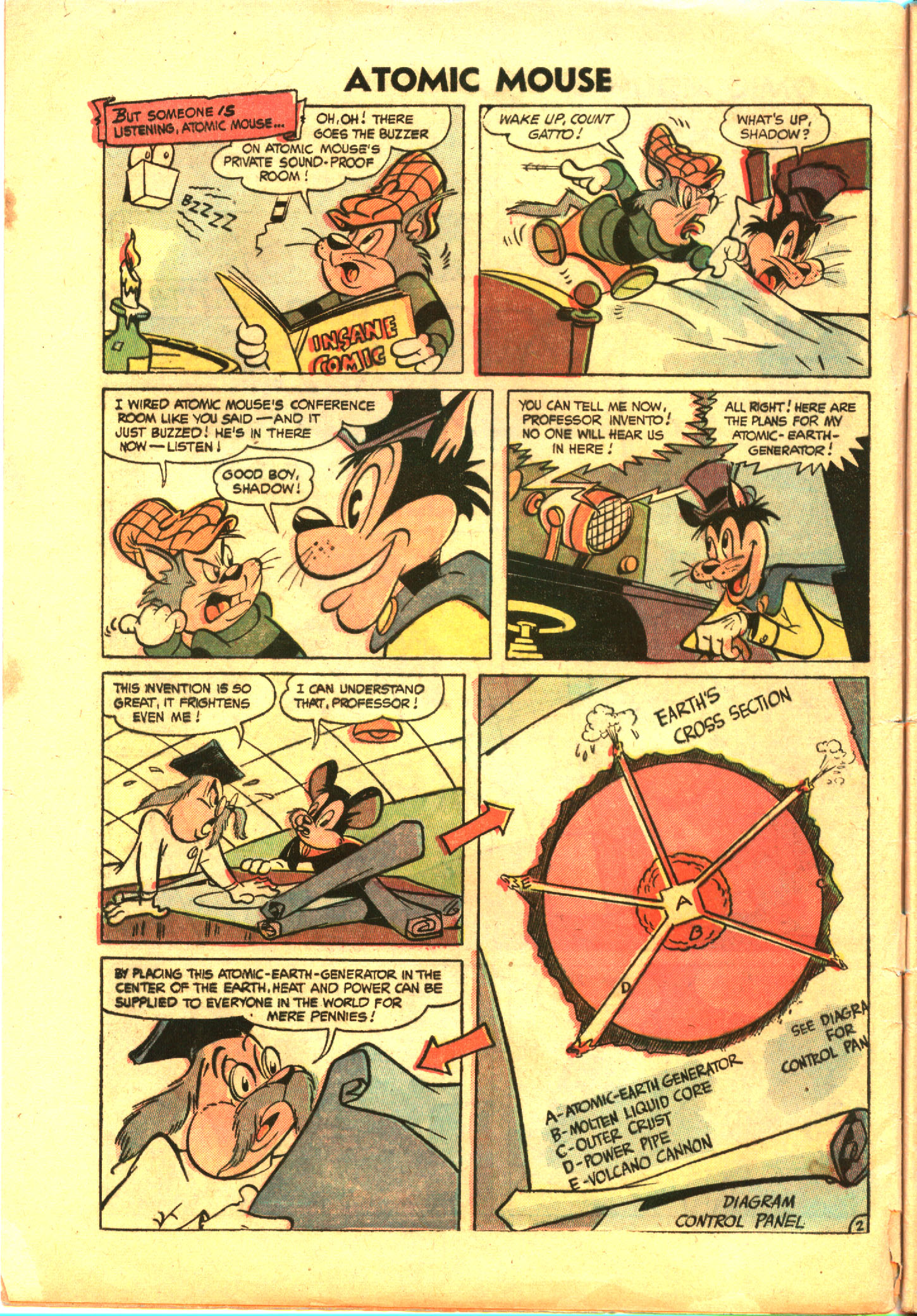 Read online Atomic Mouse comic -  Issue #8 - 4