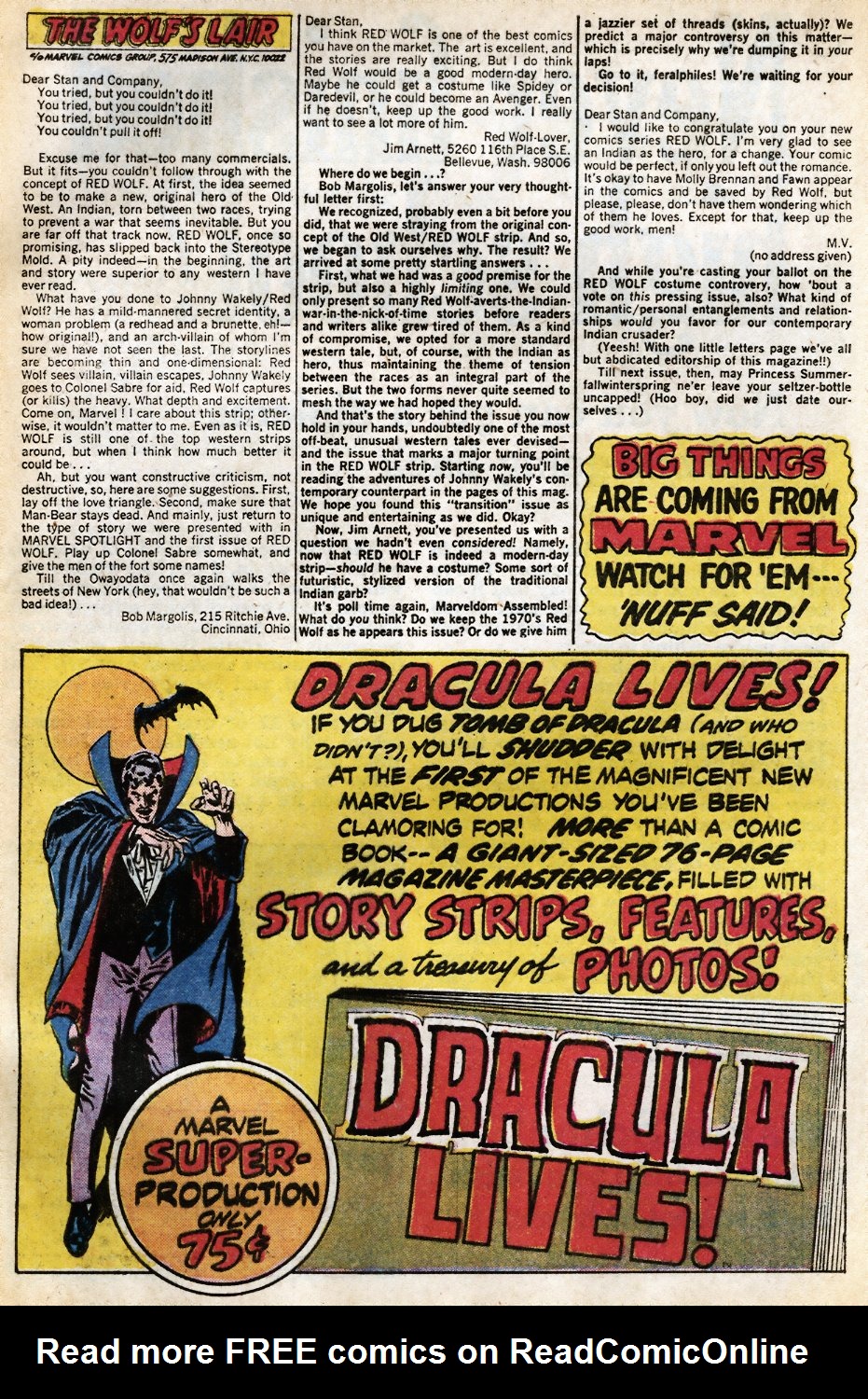 Read online Red Wolf (1972) comic -  Issue #7 - 22