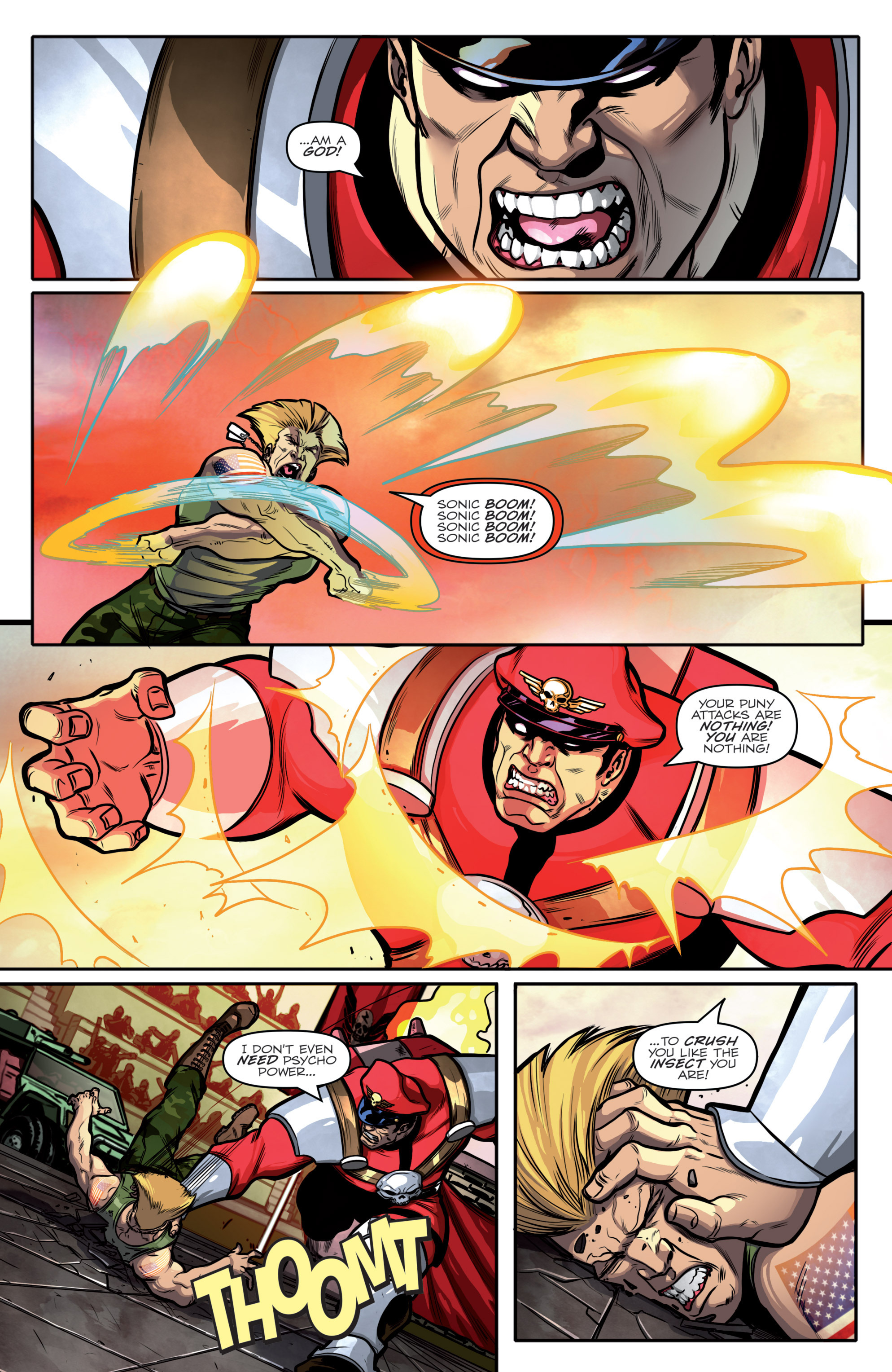Read online Street Fighter X G.I. Joe comic -  Issue #4 - 15