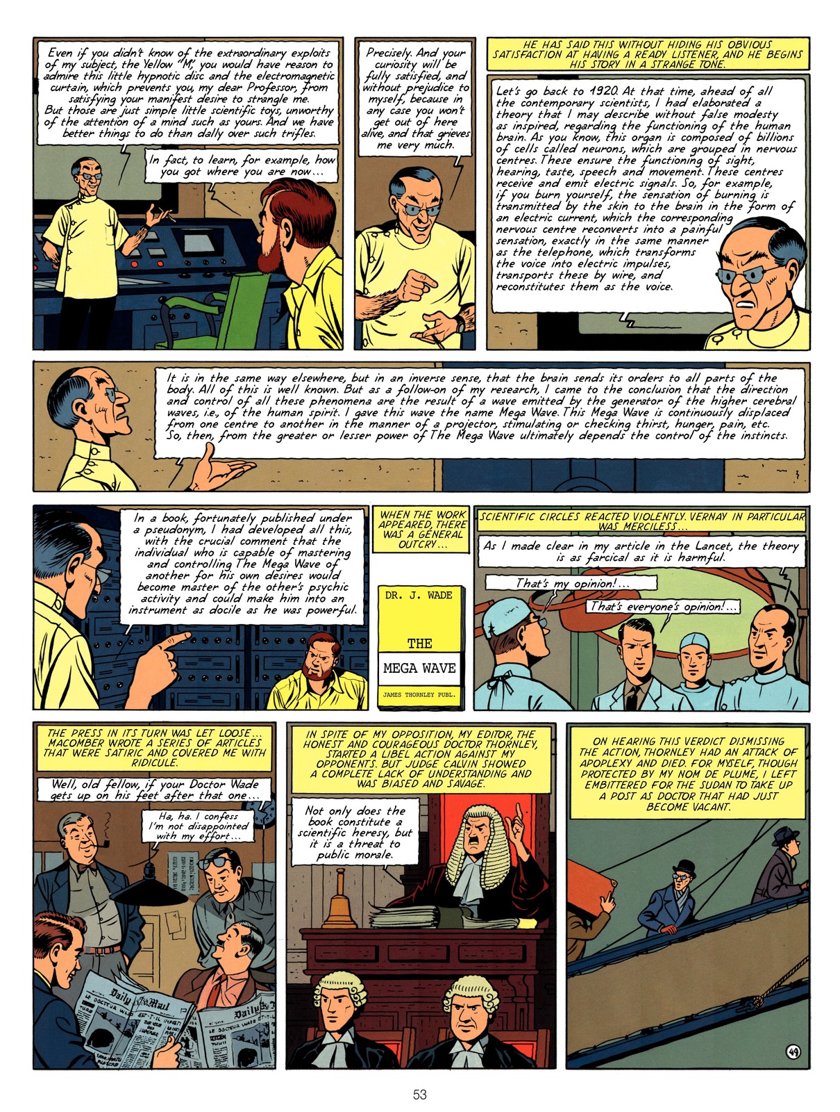 Read online Blake & Mortimer comic -  Issue #1 - 55