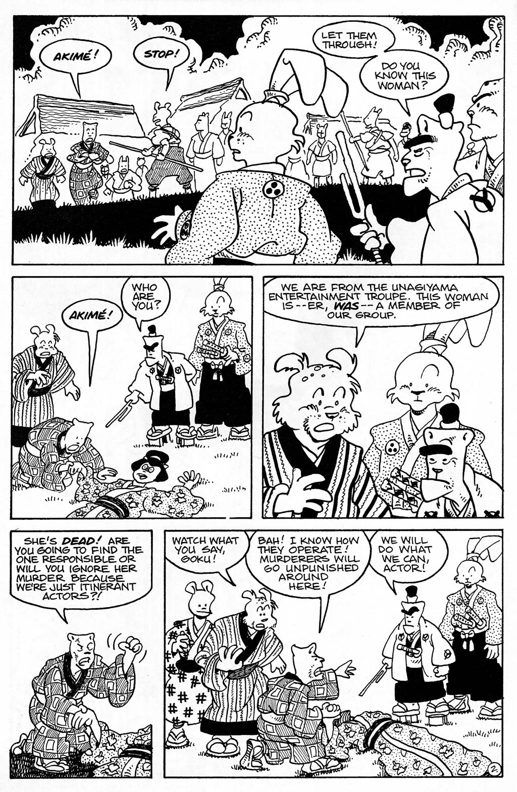 Read online Usagi Yojimbo (1996) comic -  Issue #27 - 4