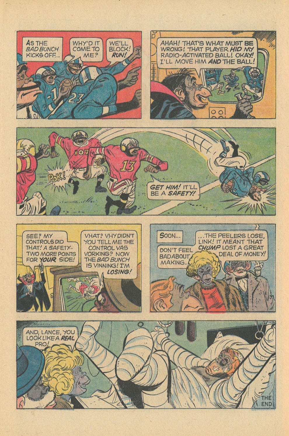 Read online Lancelot Link Secret Chimp comic -  Issue #8 - 17