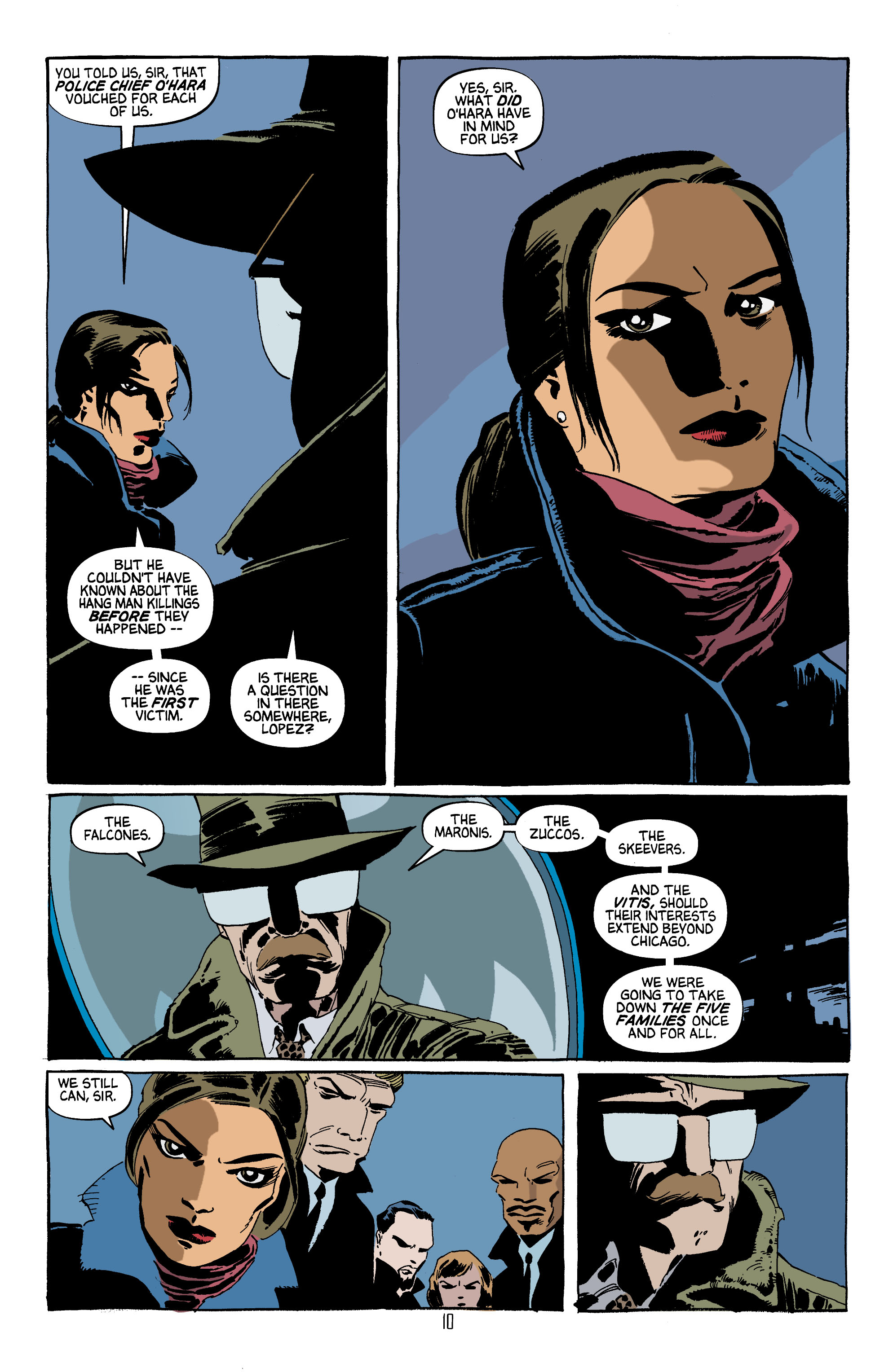 Read online Batman: Dark Victory (1999) comic -  Issue #6 - 11