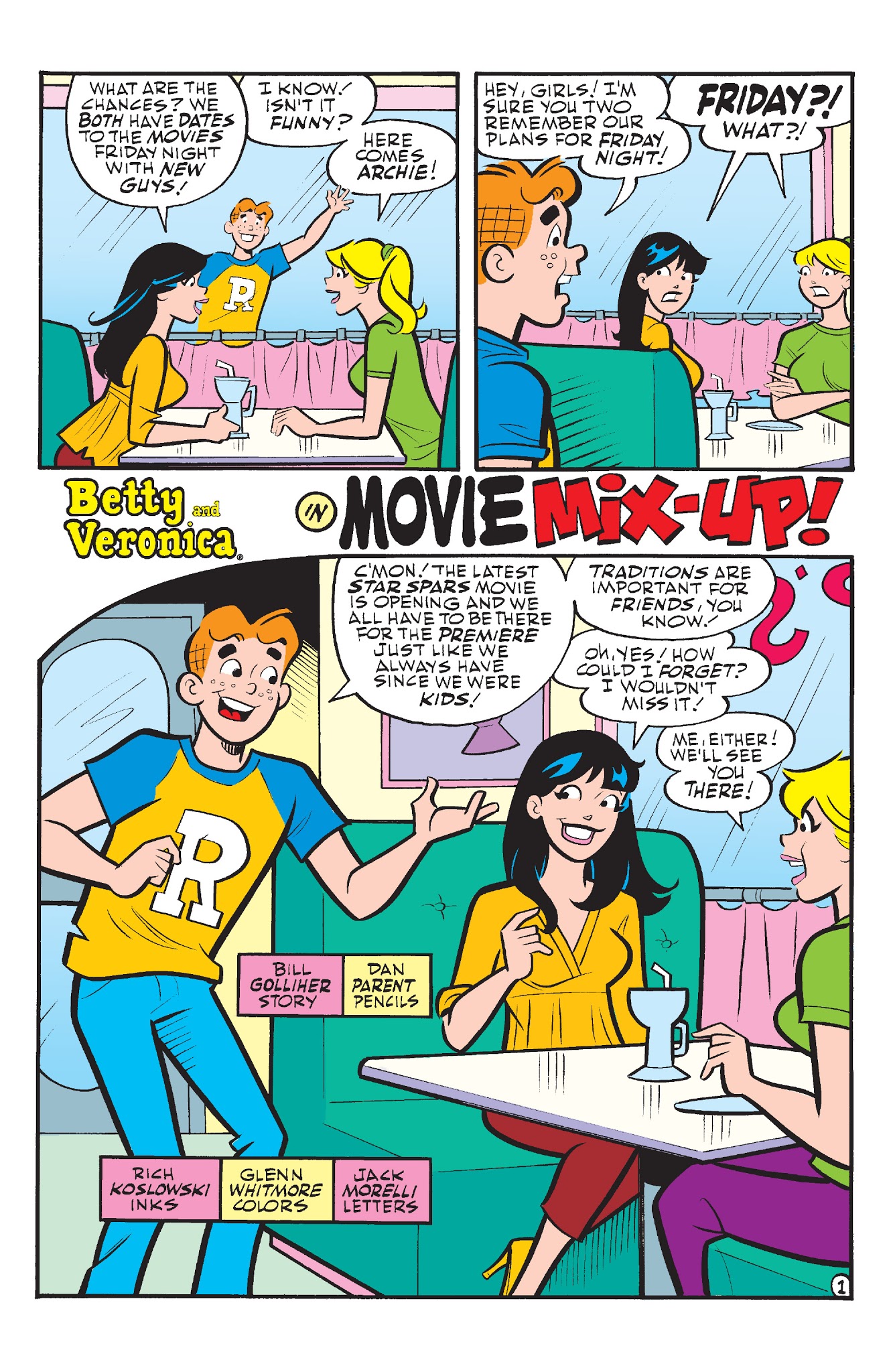 Read online Betty & Veronica Best Friends Forever: At Movies comic -  Issue #1 - 8