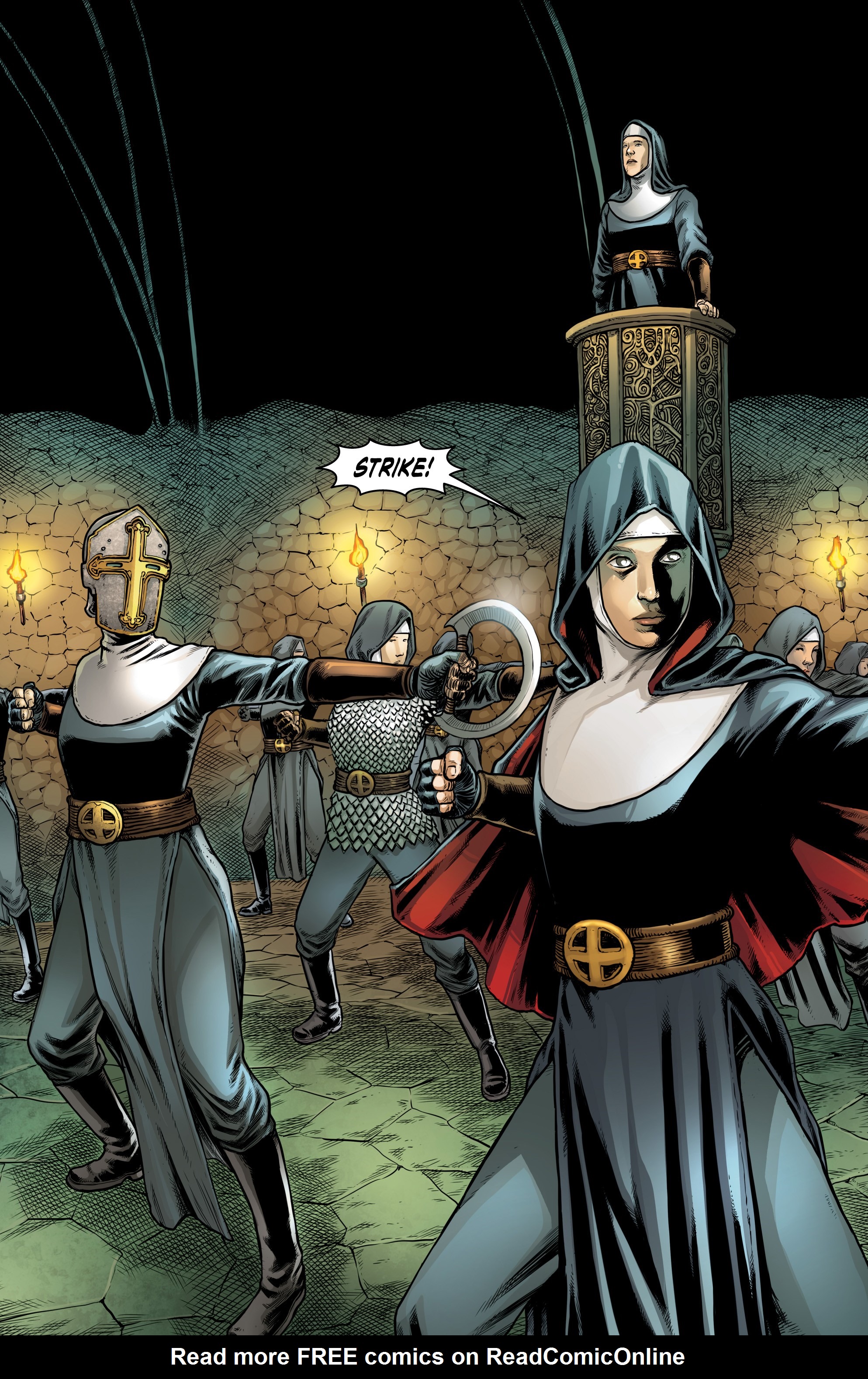 Read online Warrior Nun: Dora comic -  Issue #1 - 23