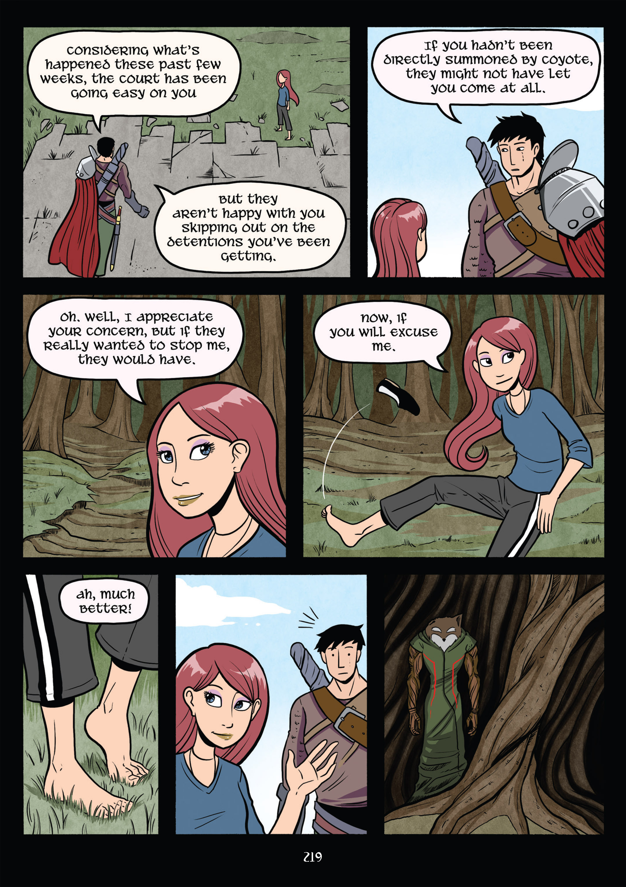 Read online Gunnerkrigg Court comic -  Issue # TPB 4 (Part 3) - 19