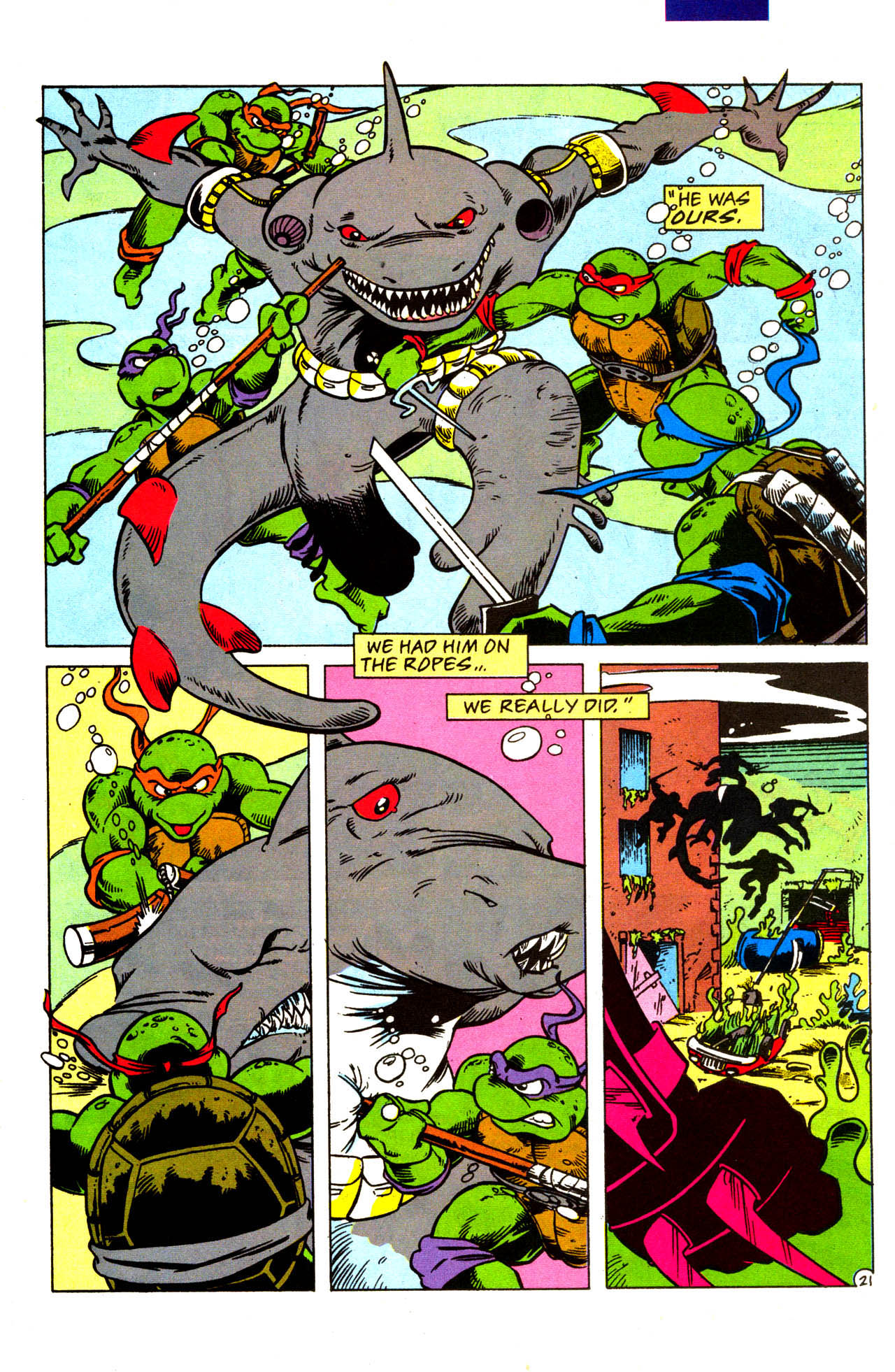 Read online Teenage Mutant Ninja Turtles Adventures (1989) comic -  Issue #42 - 23