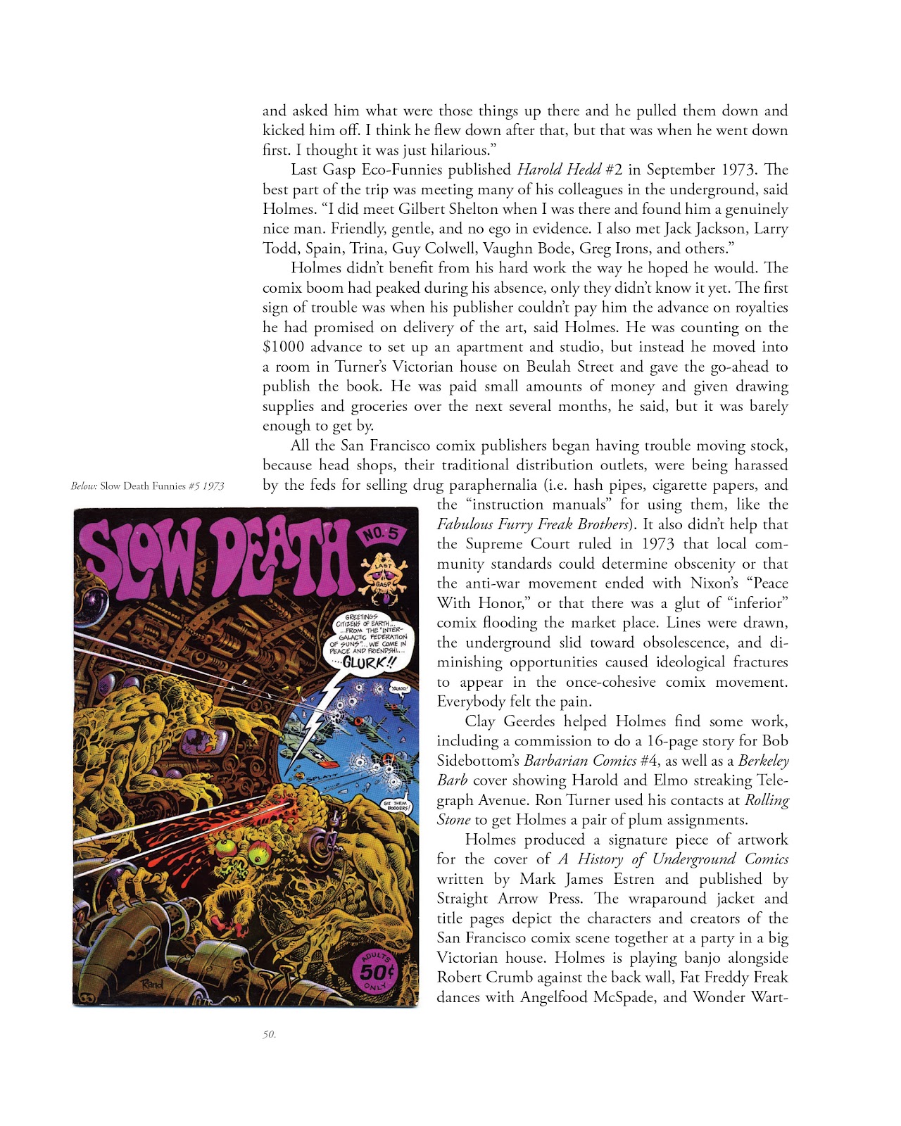 The Artist Himself: A Rand Holmes Retrospective issue TPB (Part 1) - Page 50