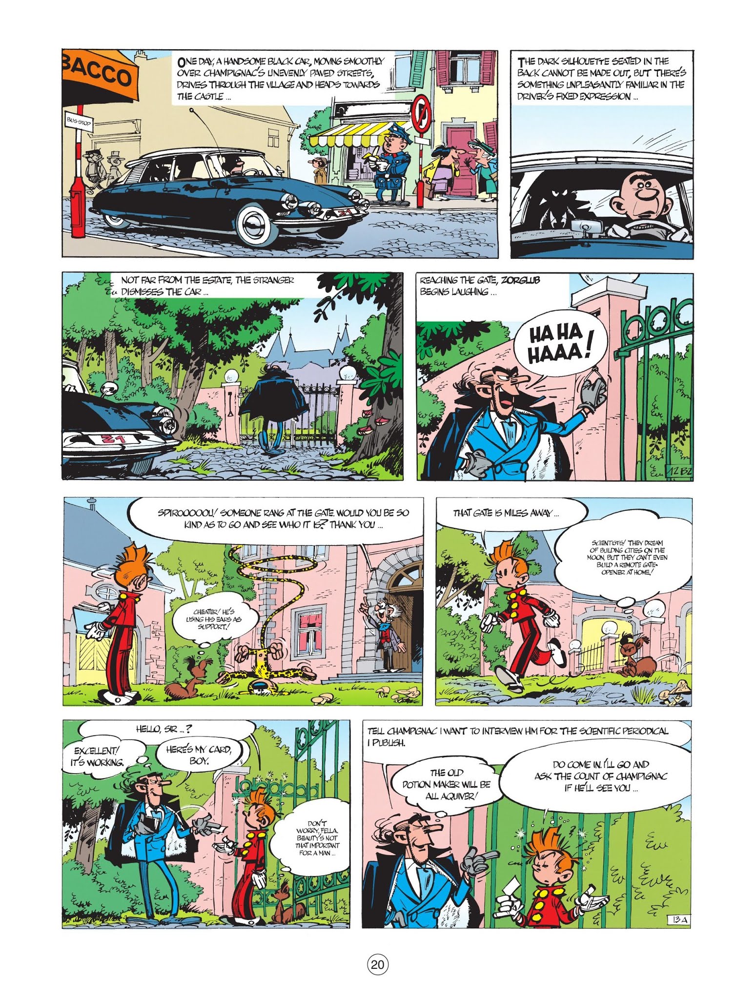 Read online Spirou & Fantasio (2009) comic -  Issue #15 - 22