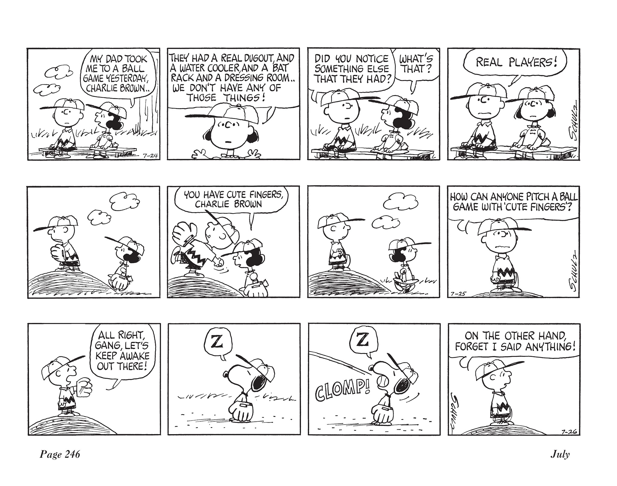 Read online The Complete Peanuts comic -  Issue # TPB 11 - 261