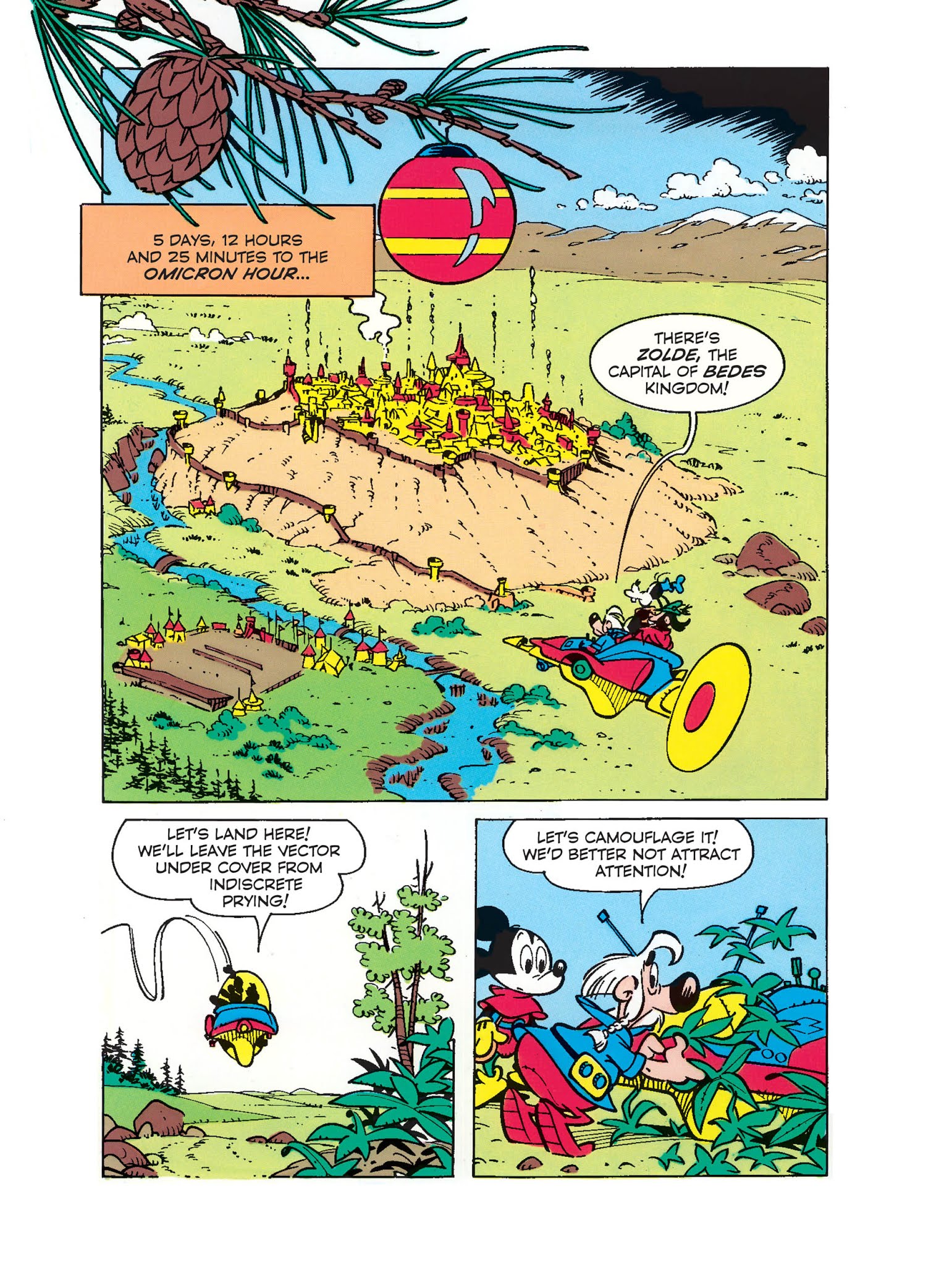 Read online Mickey Mouse and the Argaar Tournament: Return to the Land of Adventure comic -  Issue #2 - 3