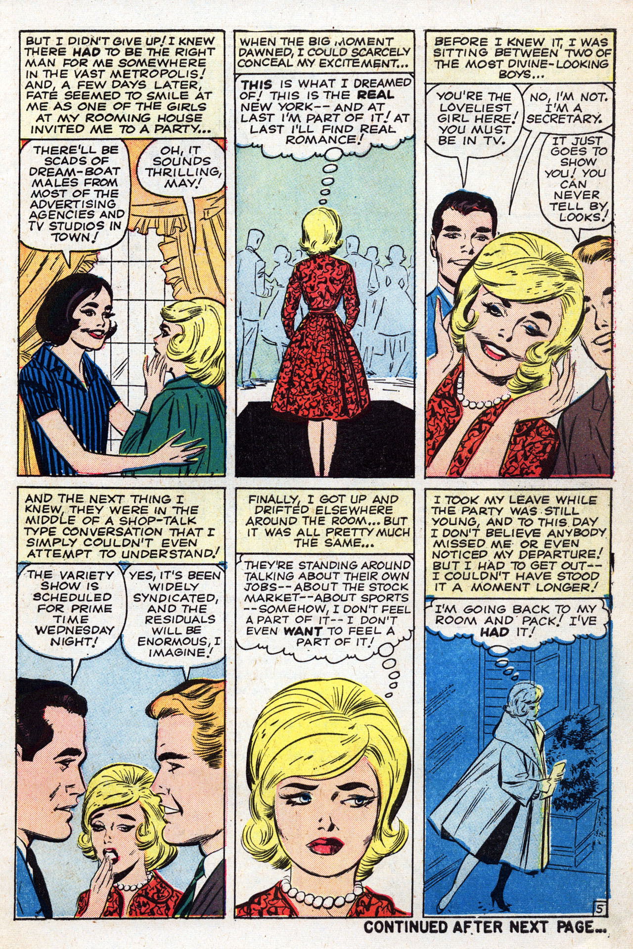 Read online Love Romances comic -  Issue #96 - 7