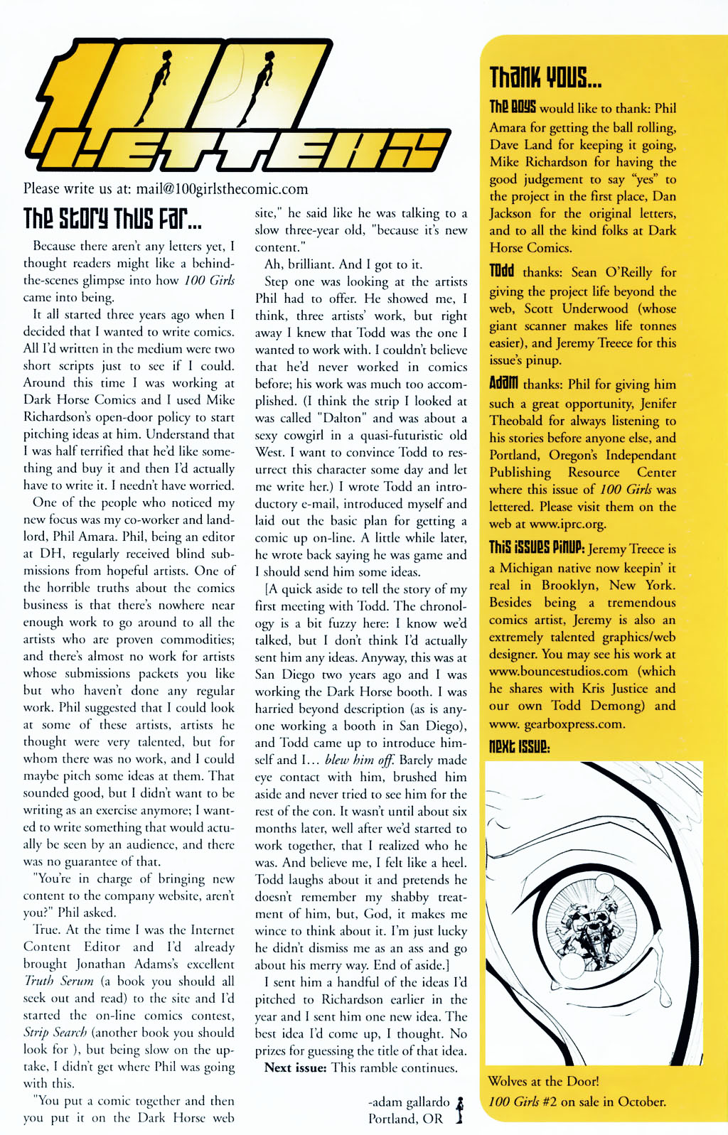 Read online 100 Girls comic -  Issue #1 - 26