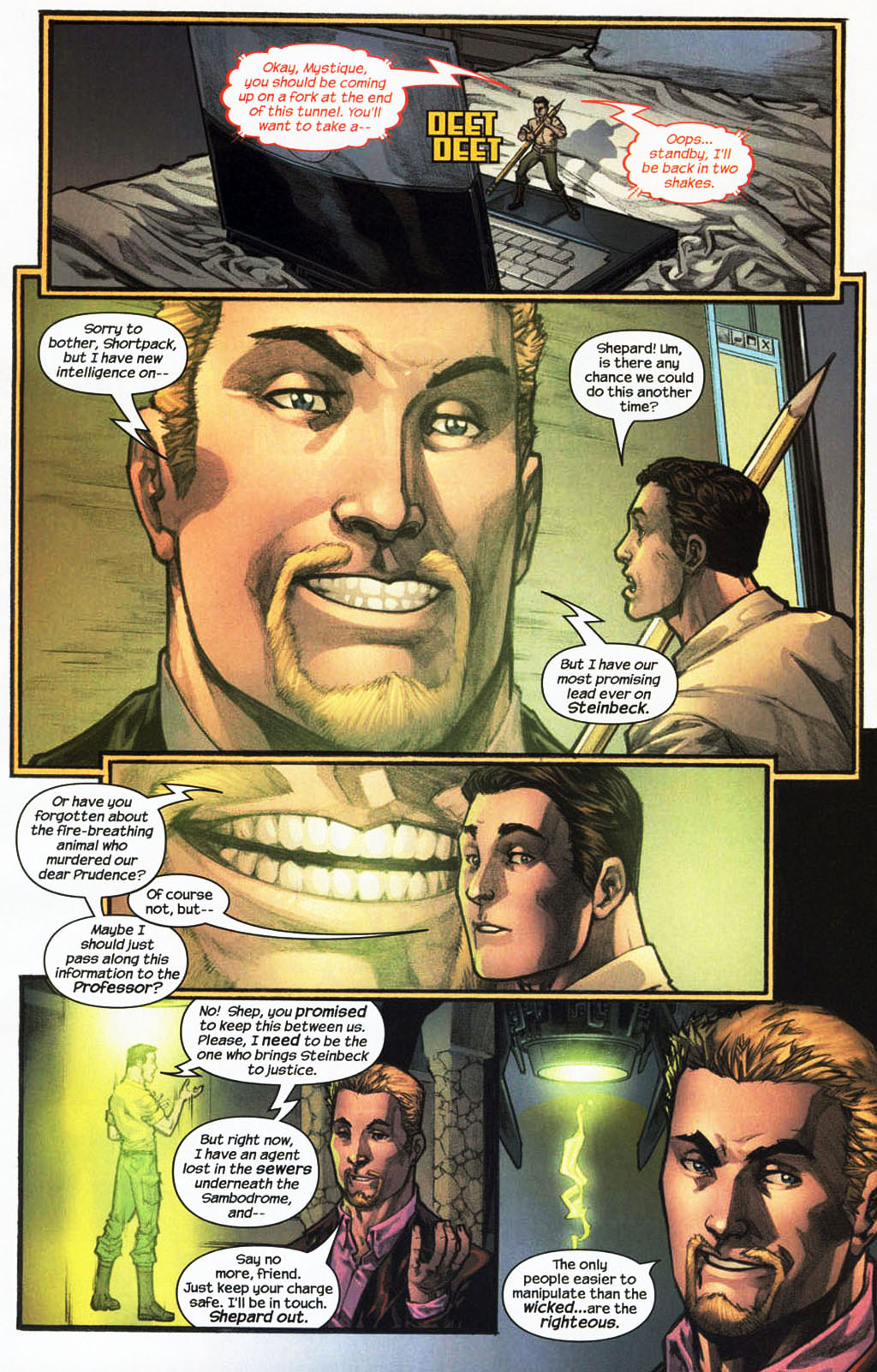 Read online Mystique comic -  Issue #13 - 14