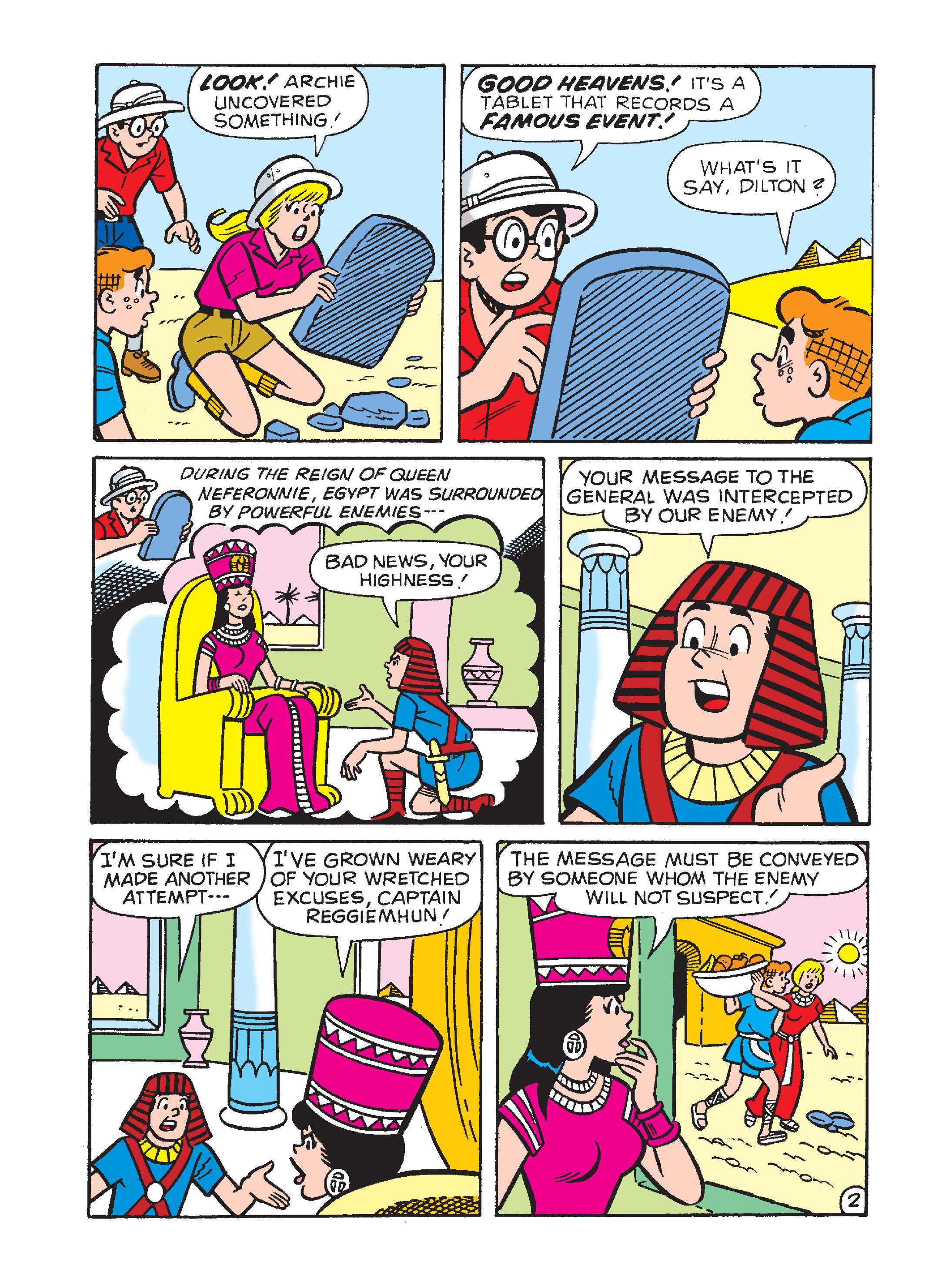 Read online Archie 75th Anniversary Digest comic -  Issue #3 - 127