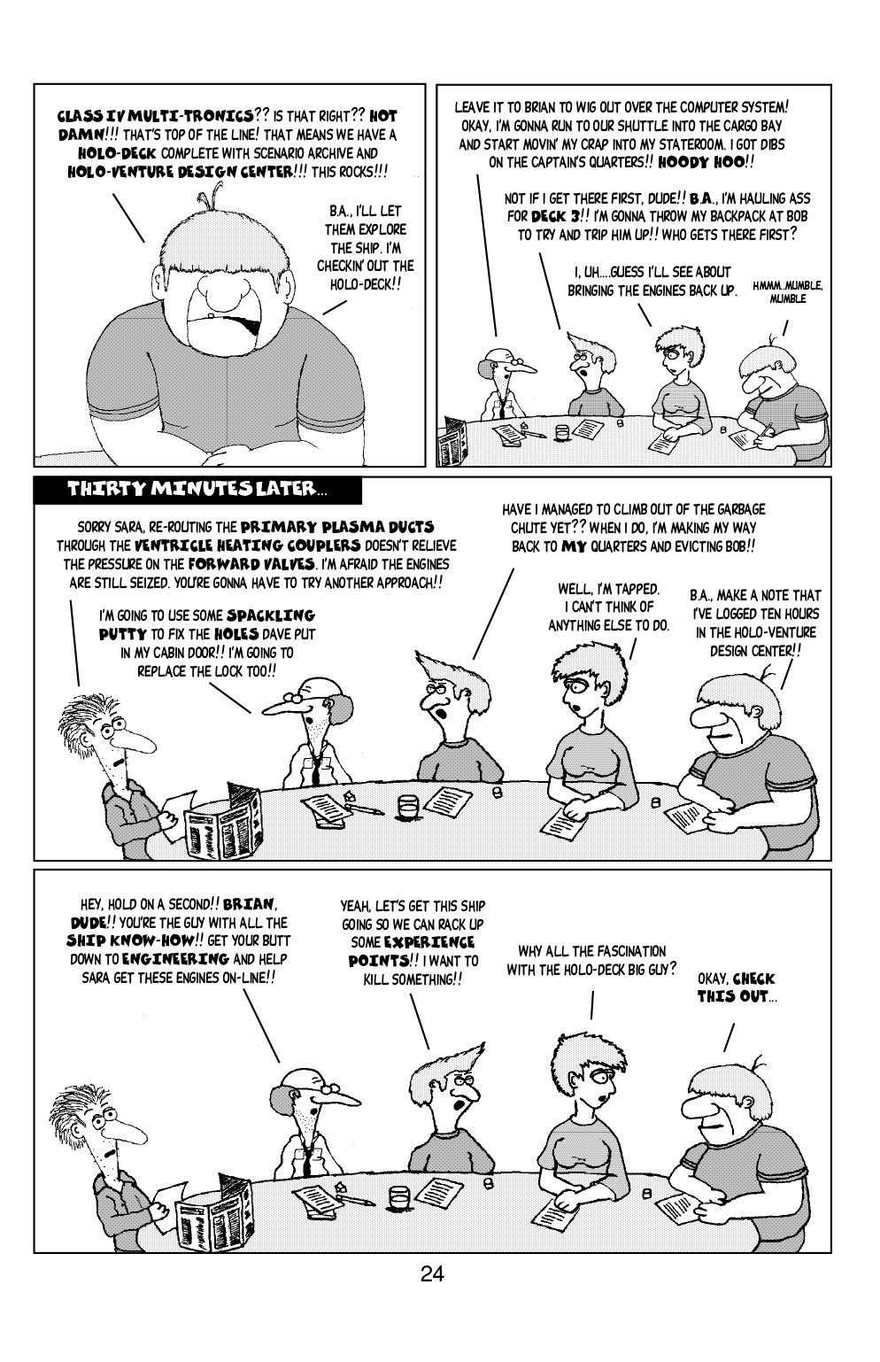 Read online Knights of the Dinner Table comic -  Issue #16 - 26