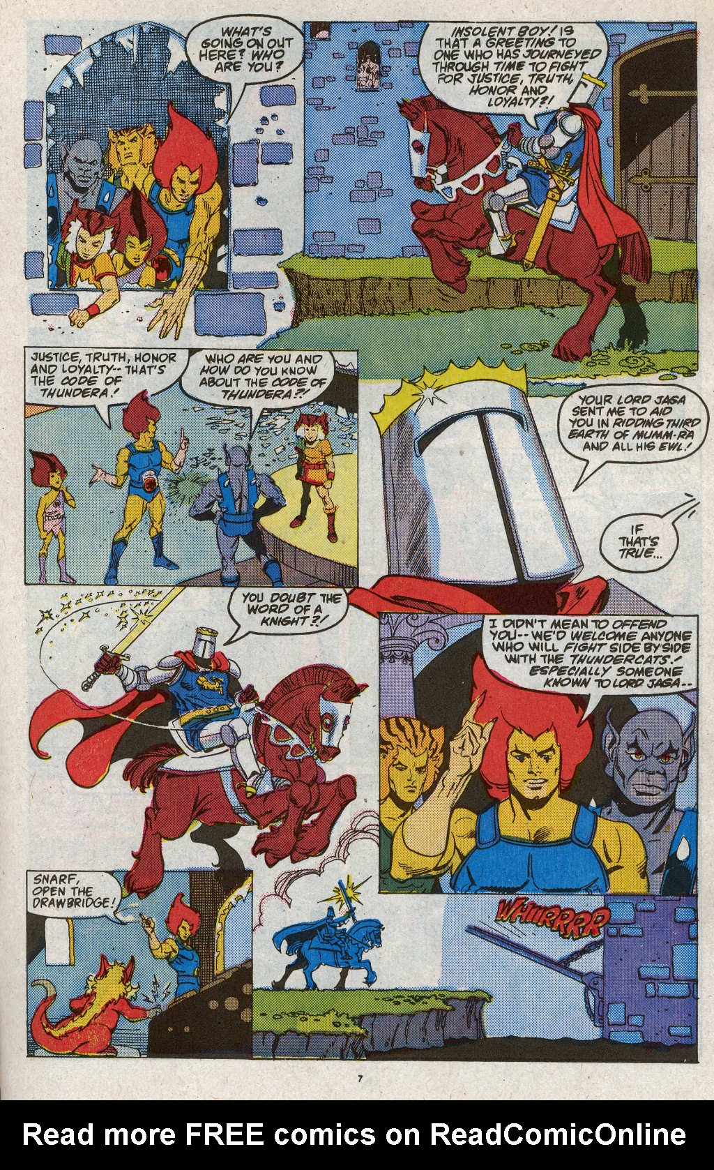 Read online ThunderCats (1985) comic -  Issue #20 - 11