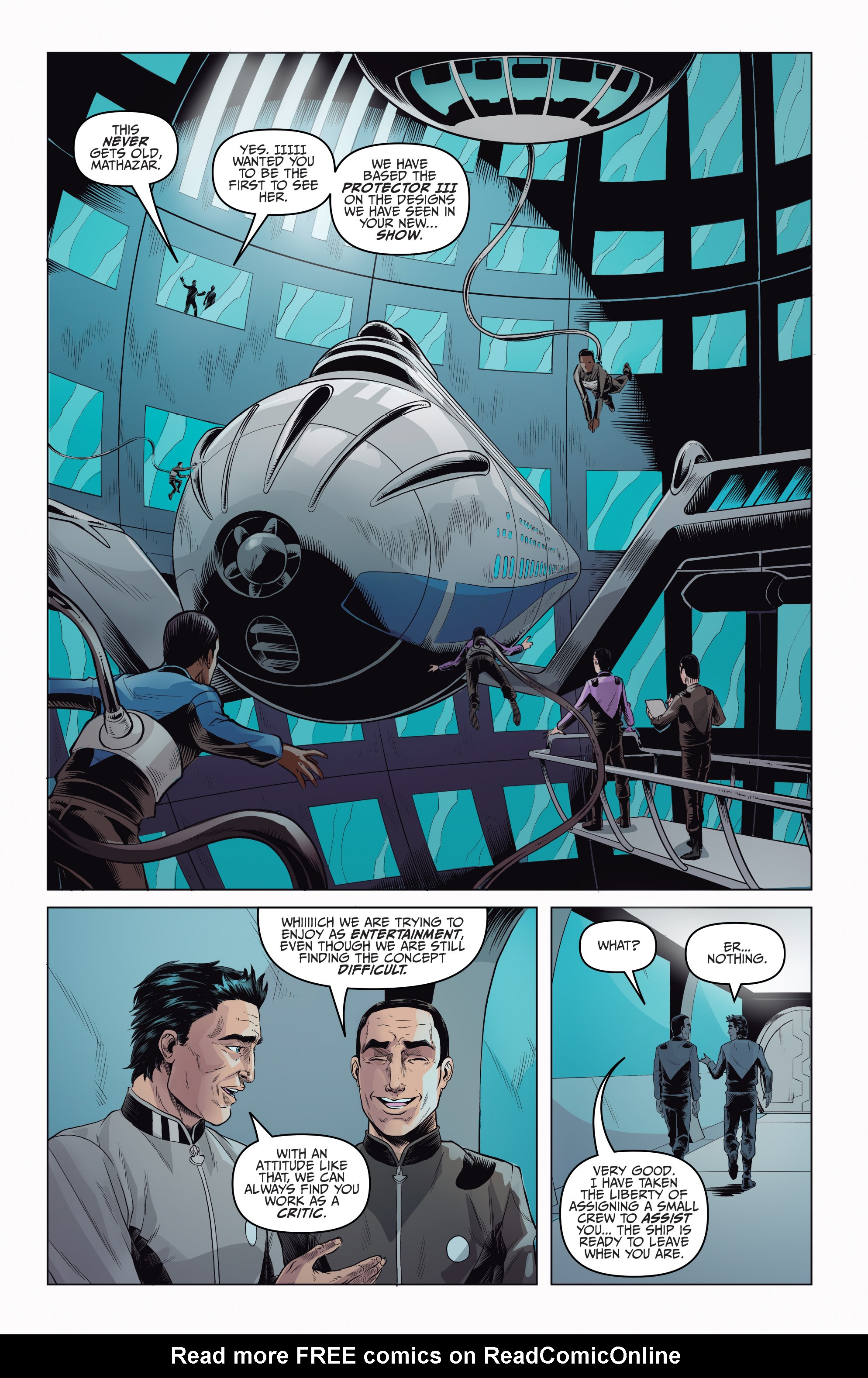 Read online Galaxy Quest: The Journey Continues comic -  Issue #2 - 22