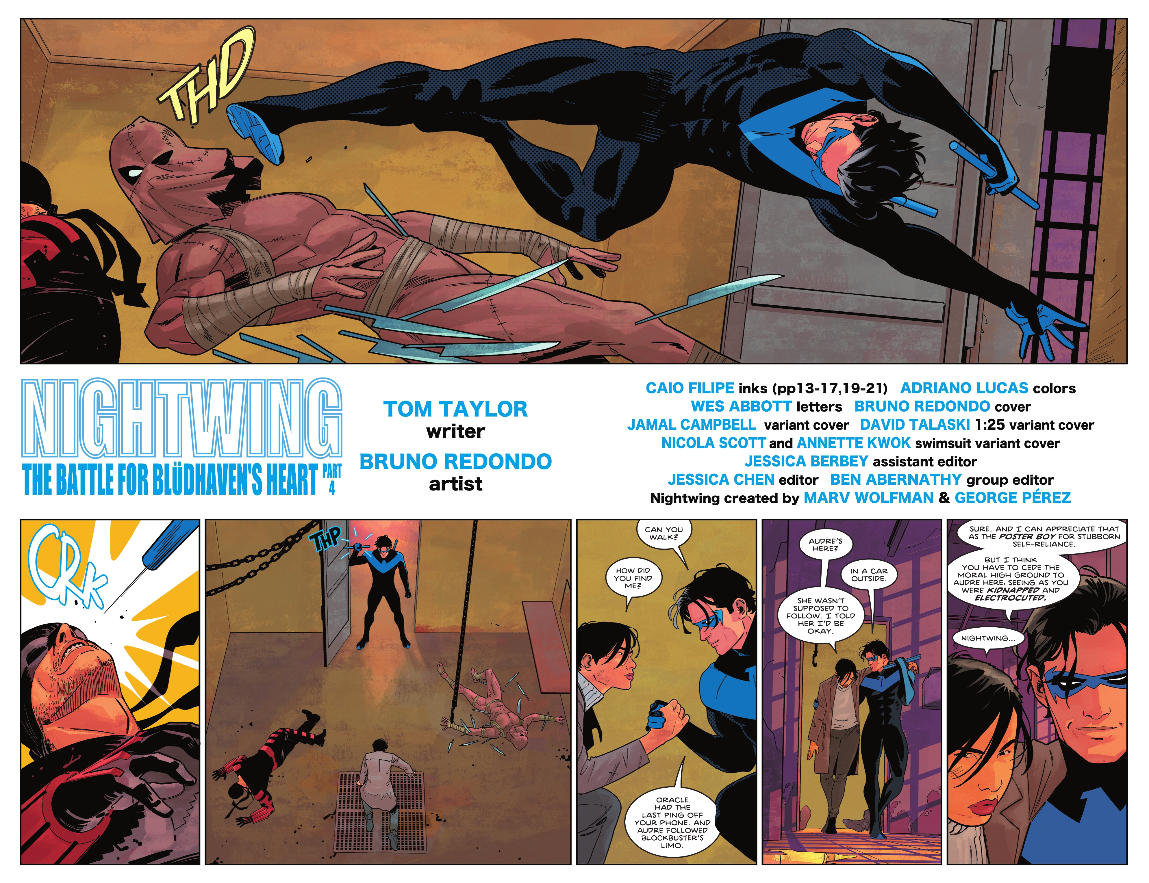 Read online Nightwing (2016) comic -  Issue #95 - 4