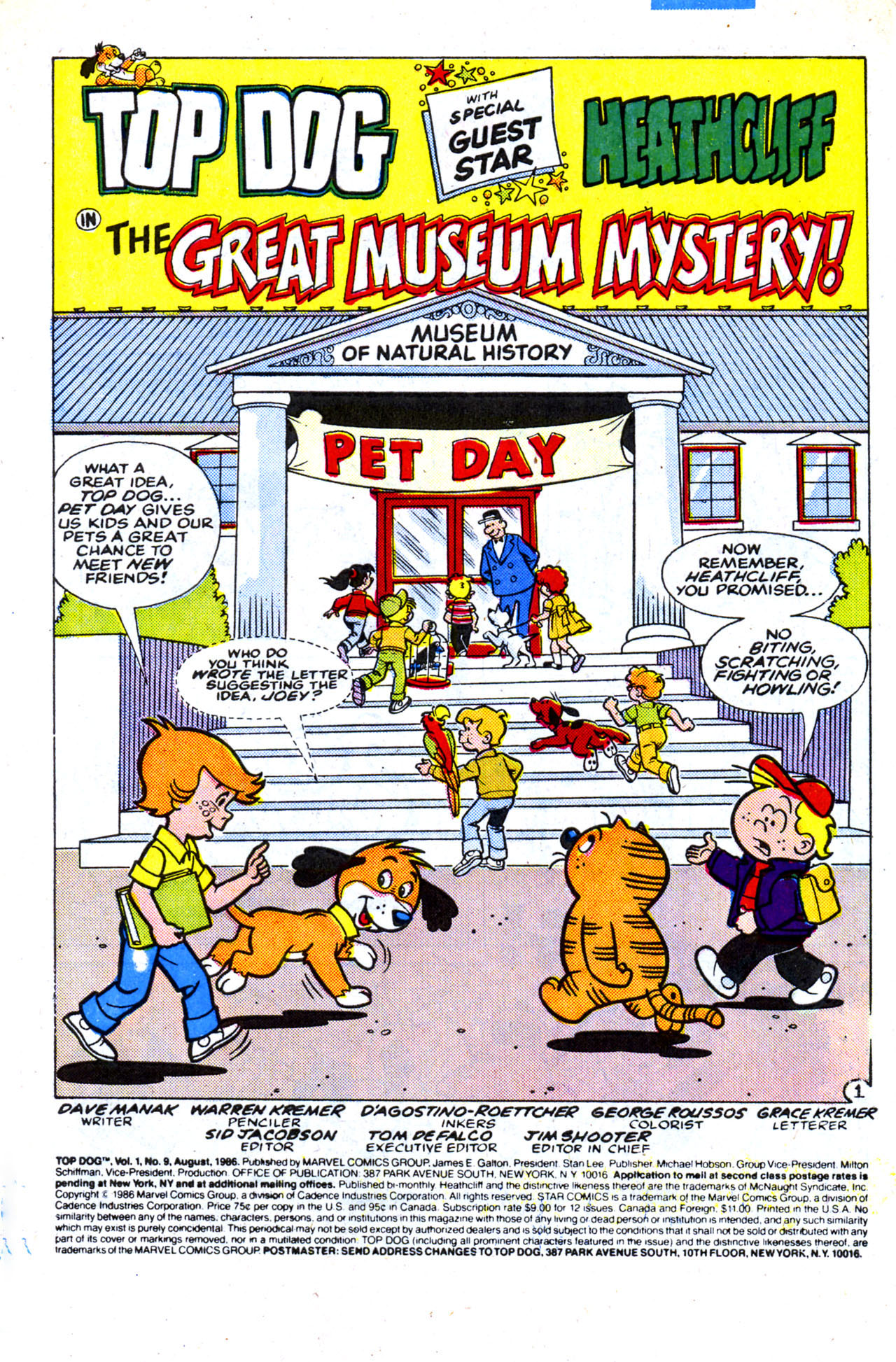 Read online Top Dog comic -  Issue #9 - 3