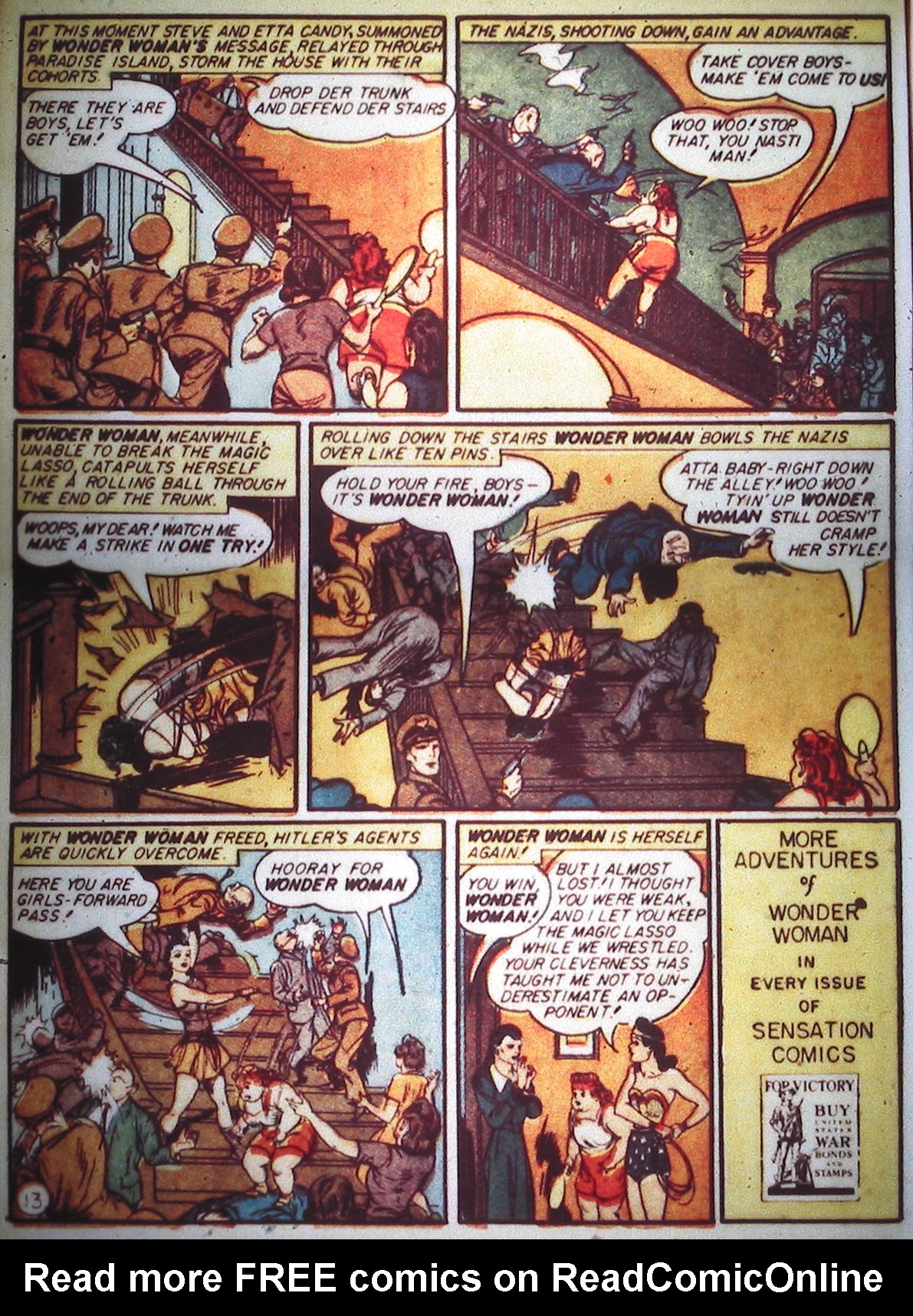 Read online Comic Cavalcade comic -  Issue #2 - 15