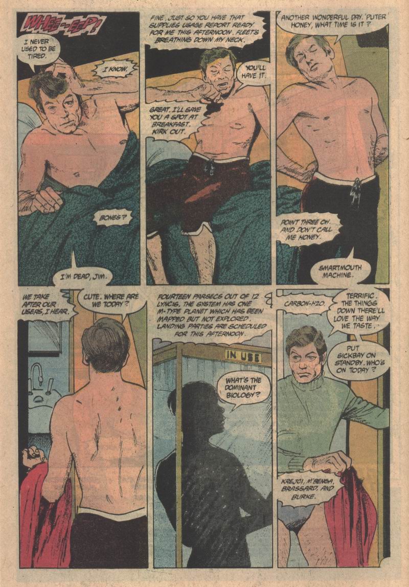 Read online Star Trek (1984) comic -  Issue #28 - 3
