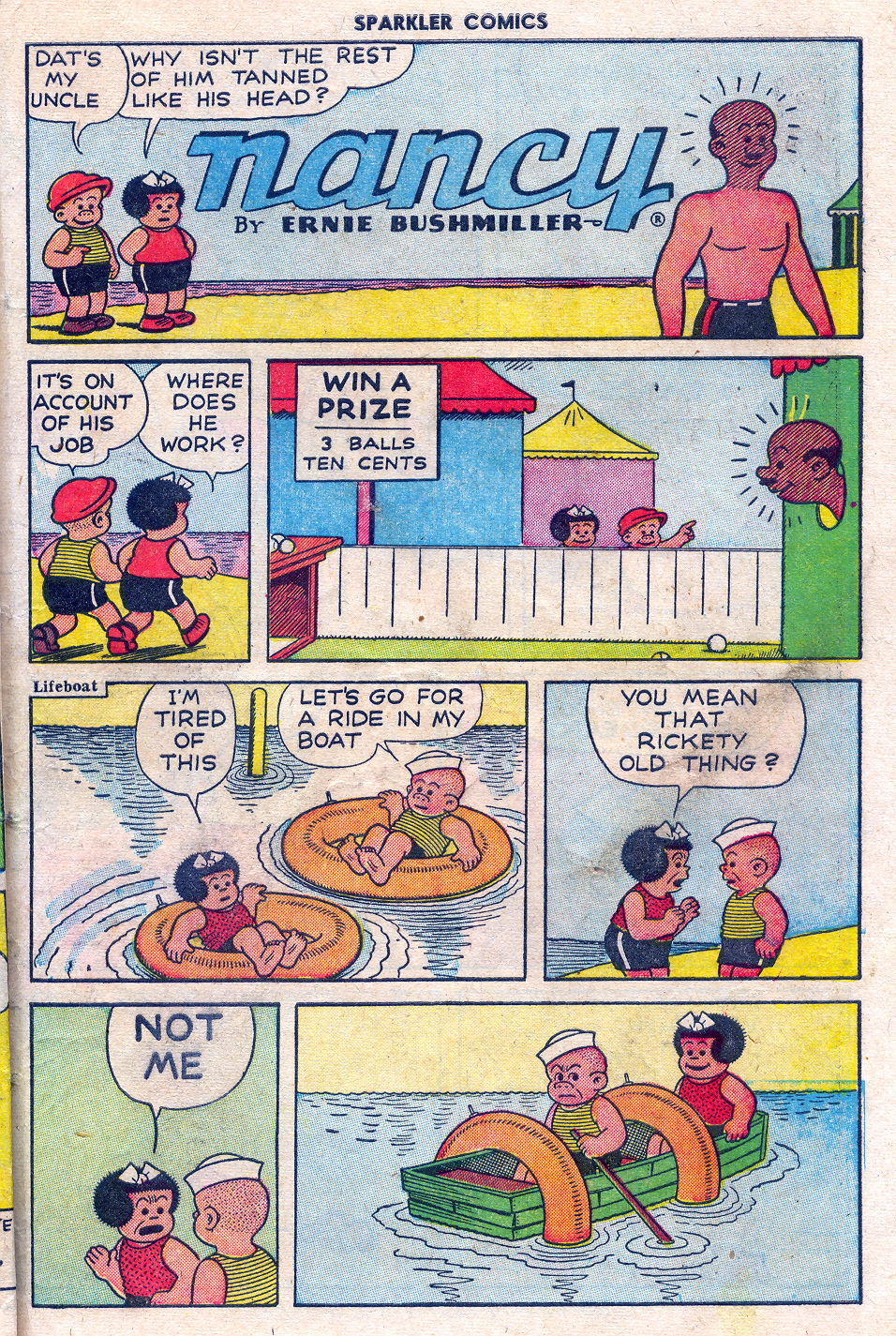 Read online Sparkler Comics comic -  Issue #111 - 31