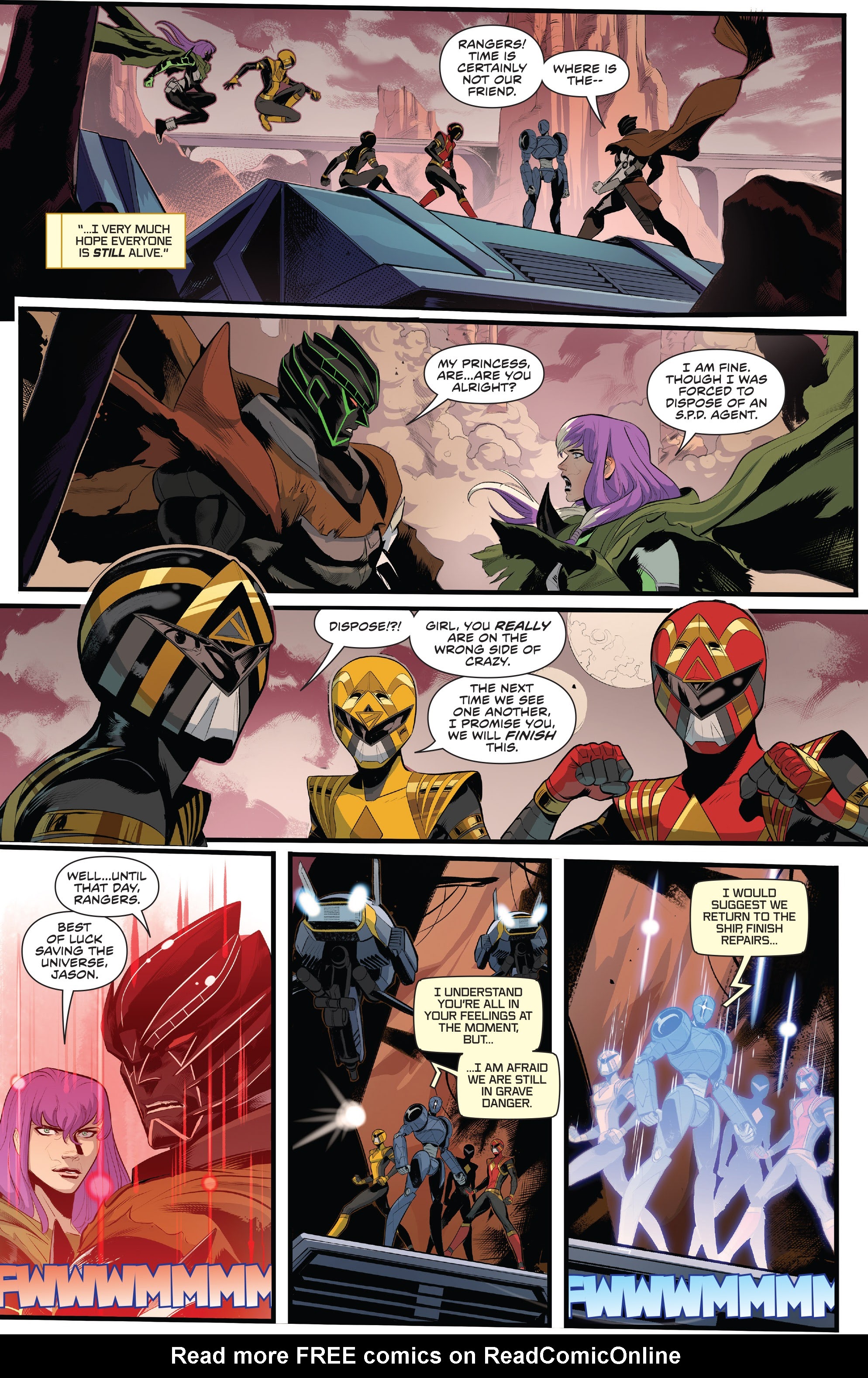Read online Power Rangers comic -  Issue #6 - 22