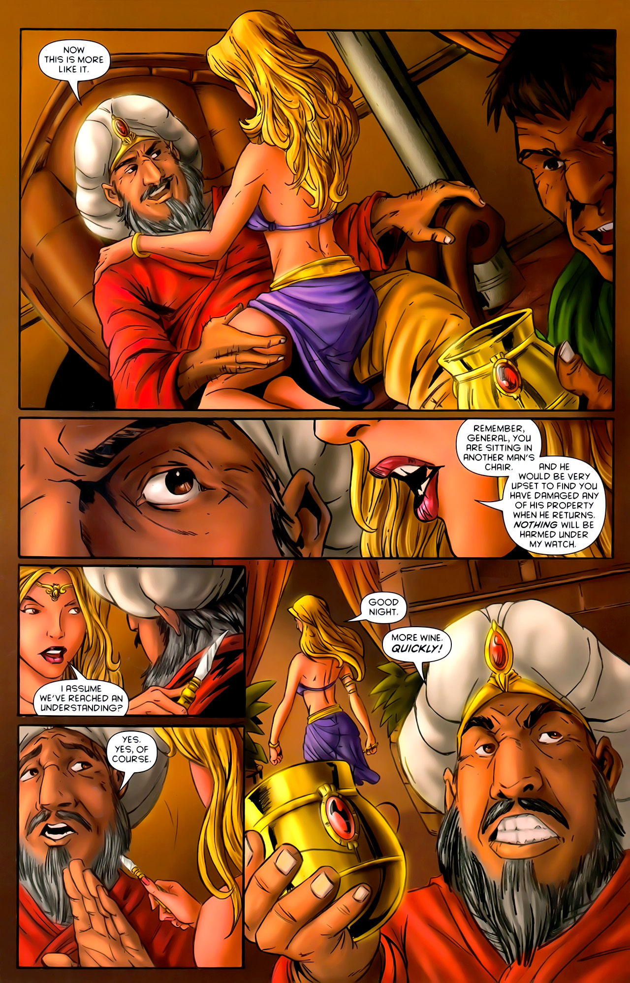 Read online 1001 Arabian Nights: The Adventures of Sinbad comic -  Issue #10 - 14