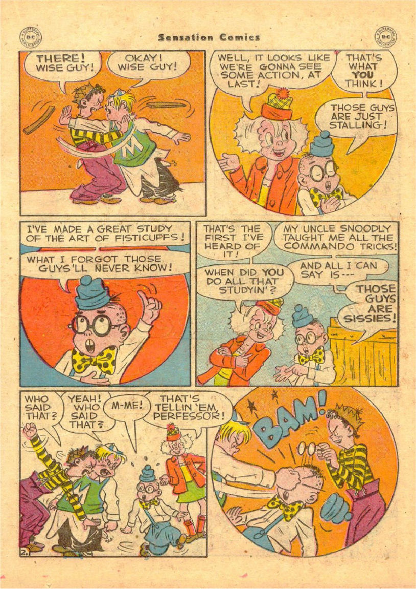 Read online Sensation (Mystery) Comics comic -  Issue #70 - 22