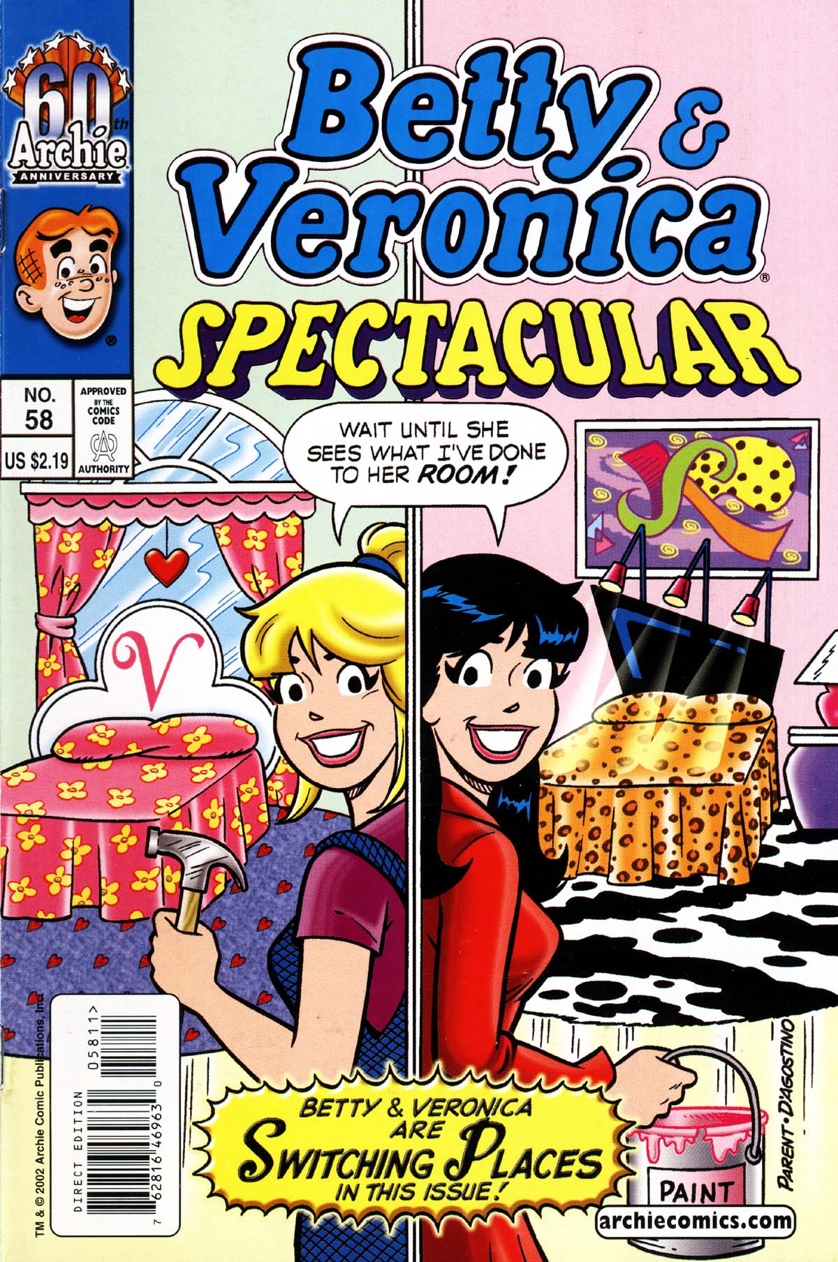 Read online Betty & Veronica Spectacular comic -  Issue #58 - 1