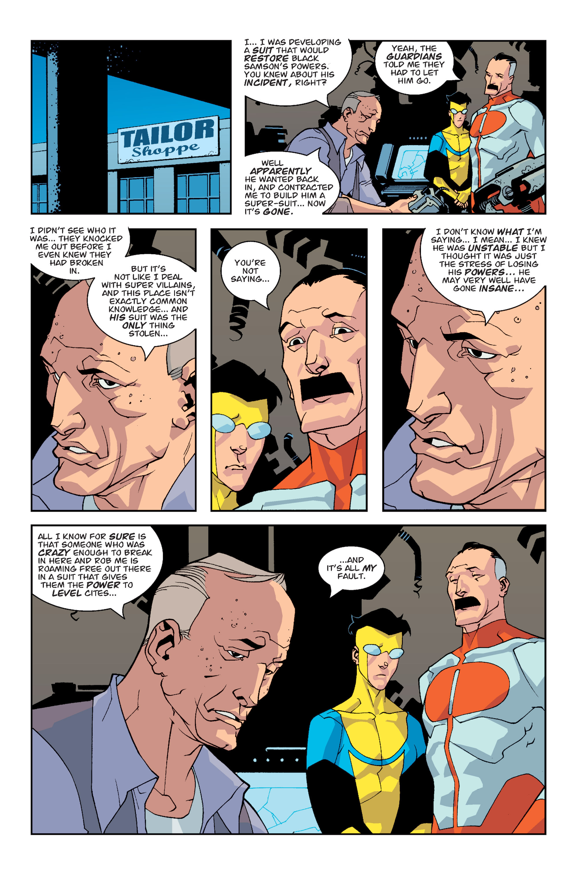 Read online Invincible comic -  Issue # _TPB 2 - Eight is Enough - 53