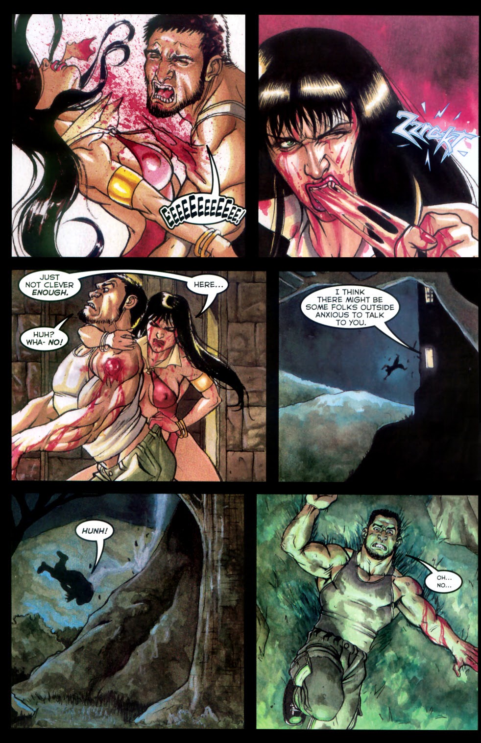Read online Vampirella (2001) comic -  Issue #22 - 21