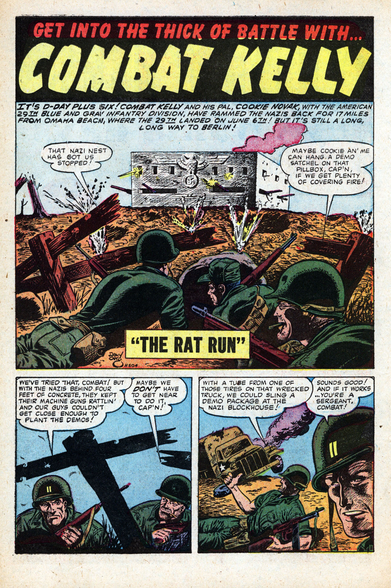 Read online Combat Kelly (1951) comic -  Issue #35 - 10