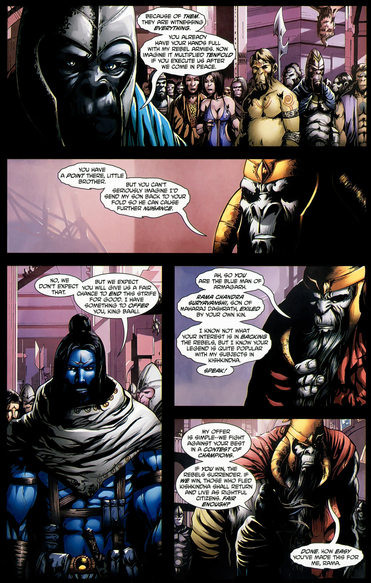Read online Ramayan 3392 A.D. Reloaded comic -  Issue #8 - 5
