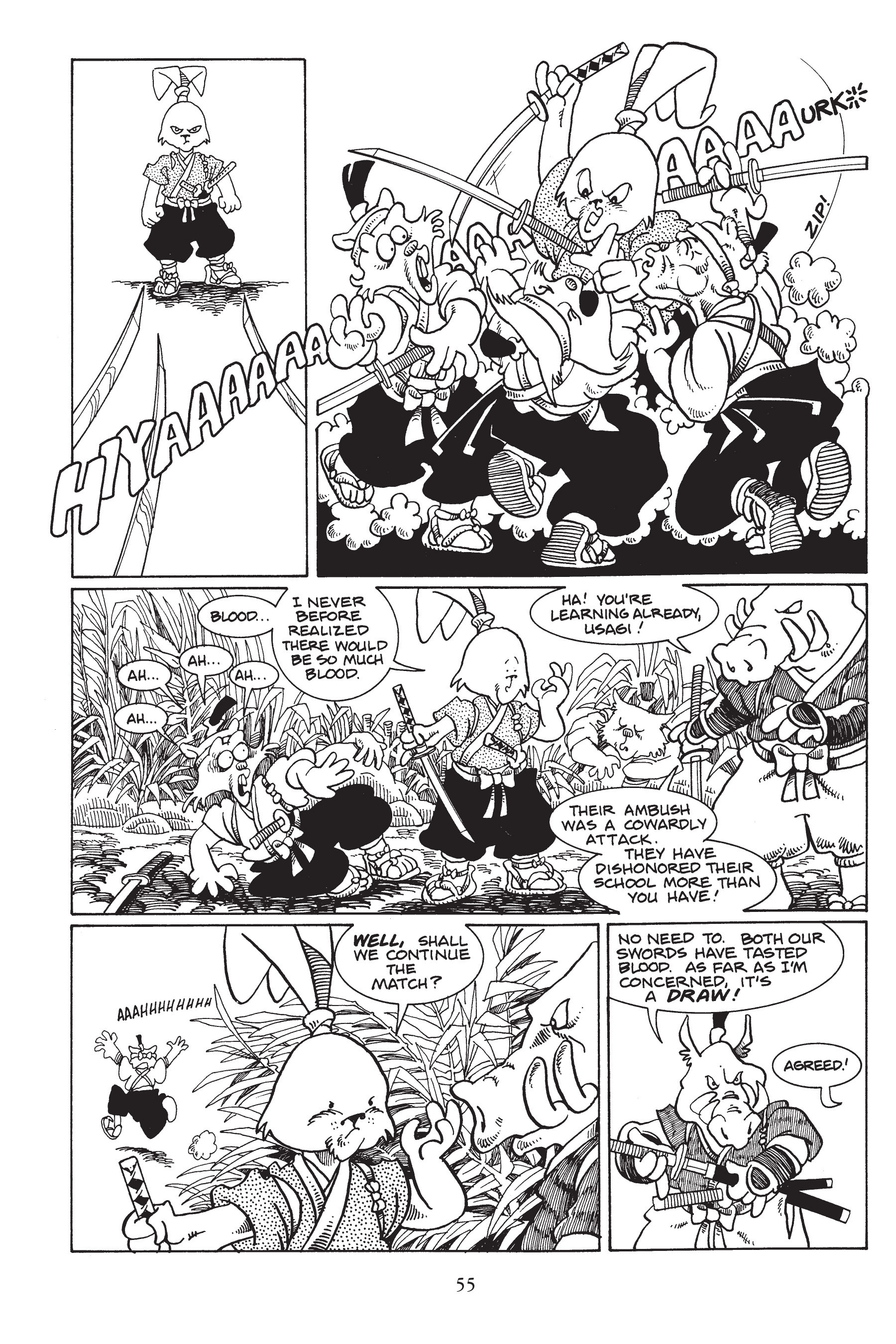Read online Usagi Yojimbo (1987) comic -  Issue # _TPB 2 - 57