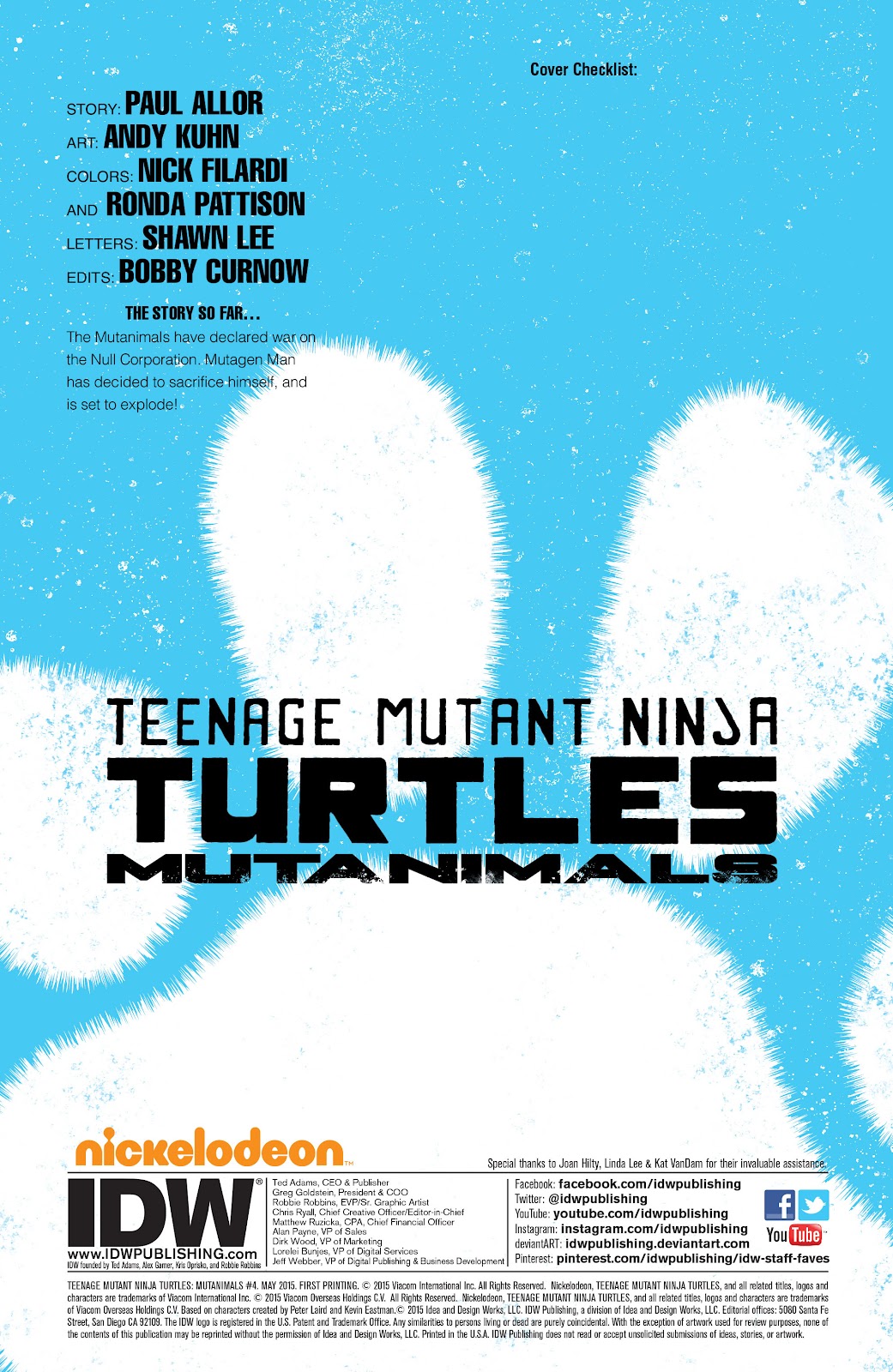 Teenage Mutant Ninja Turtles: Mutanimals issue 4 - Page 2