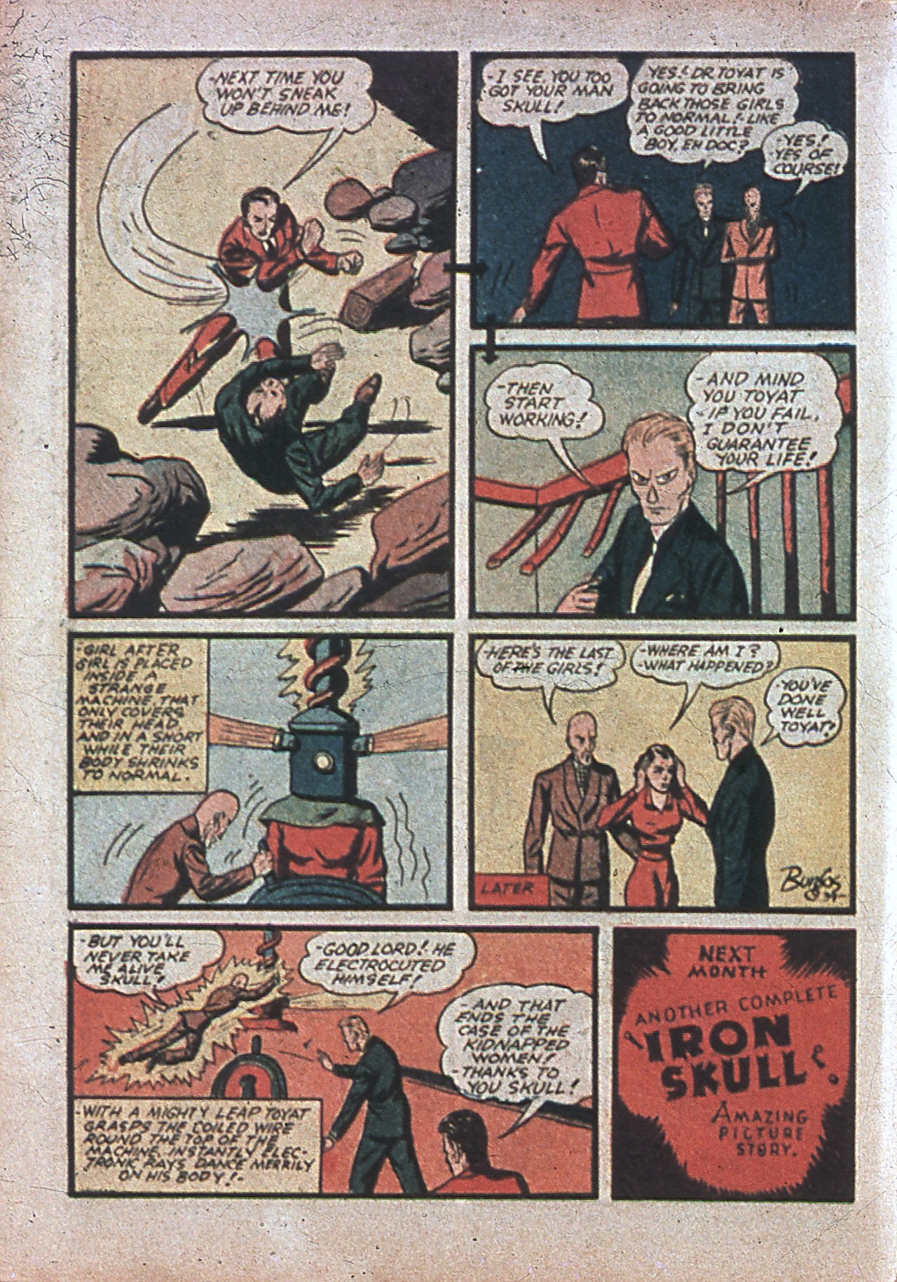 Read online Amazing Man Comics comic -  Issue #7 - 29
